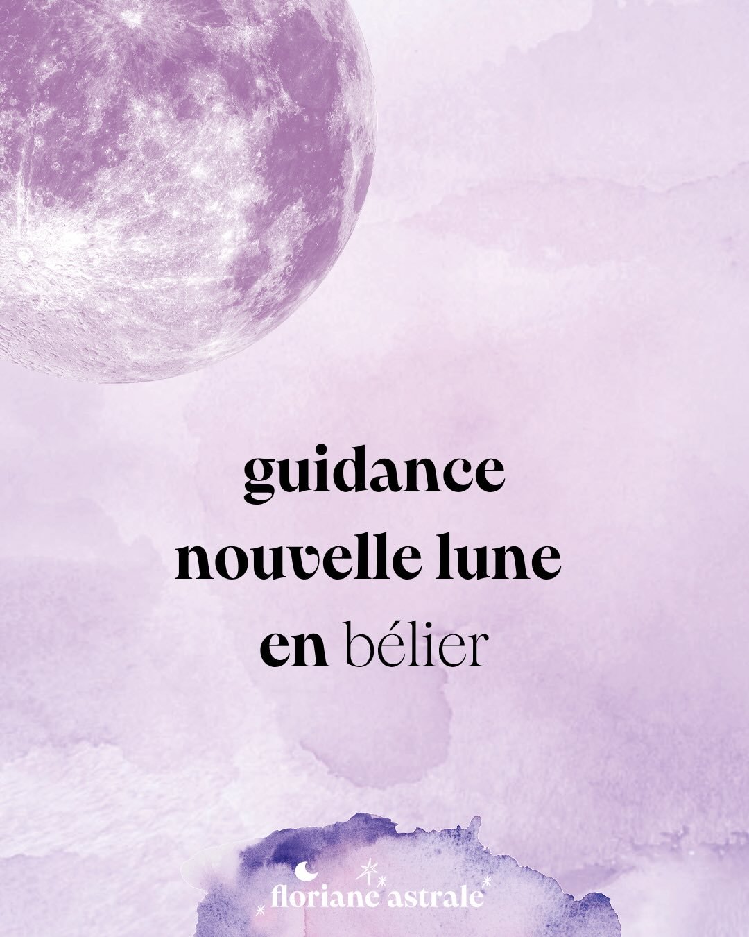 🔮 Nouvelle lune en b&eacute;lier 🐏 aujourd&rsquo;hui 

🌙 Je t&rsquo;ai pr&eacute;par&eacute; une guidance comme d&rsquo;hab pour te pr&eacute;parer aux &eacute;nergies de cette lunaison puissante et jvais pas te mentir &ccedil;a pique. L&rsquo;&ea