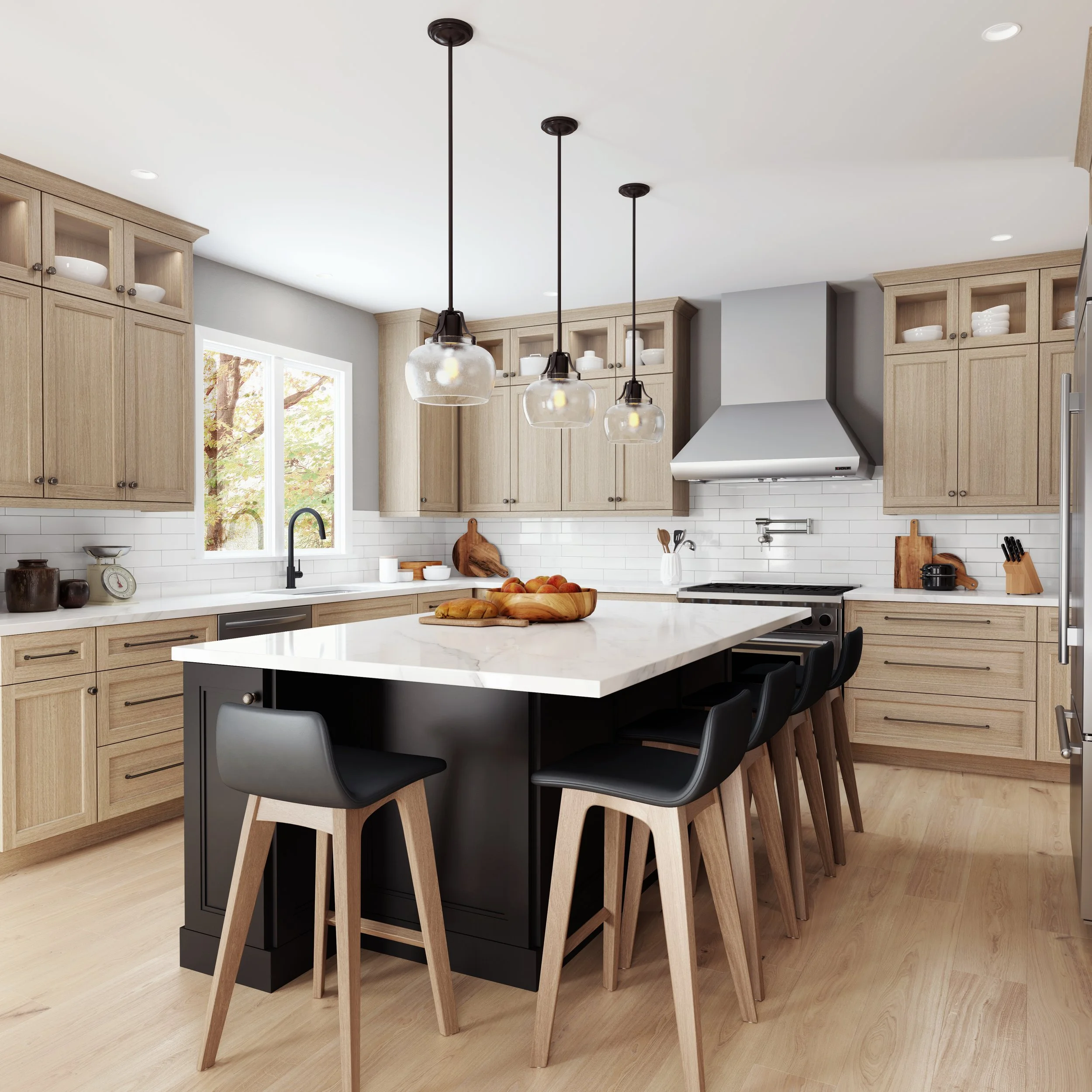Design and install custom kitchen cabinets in Lawrence, KS