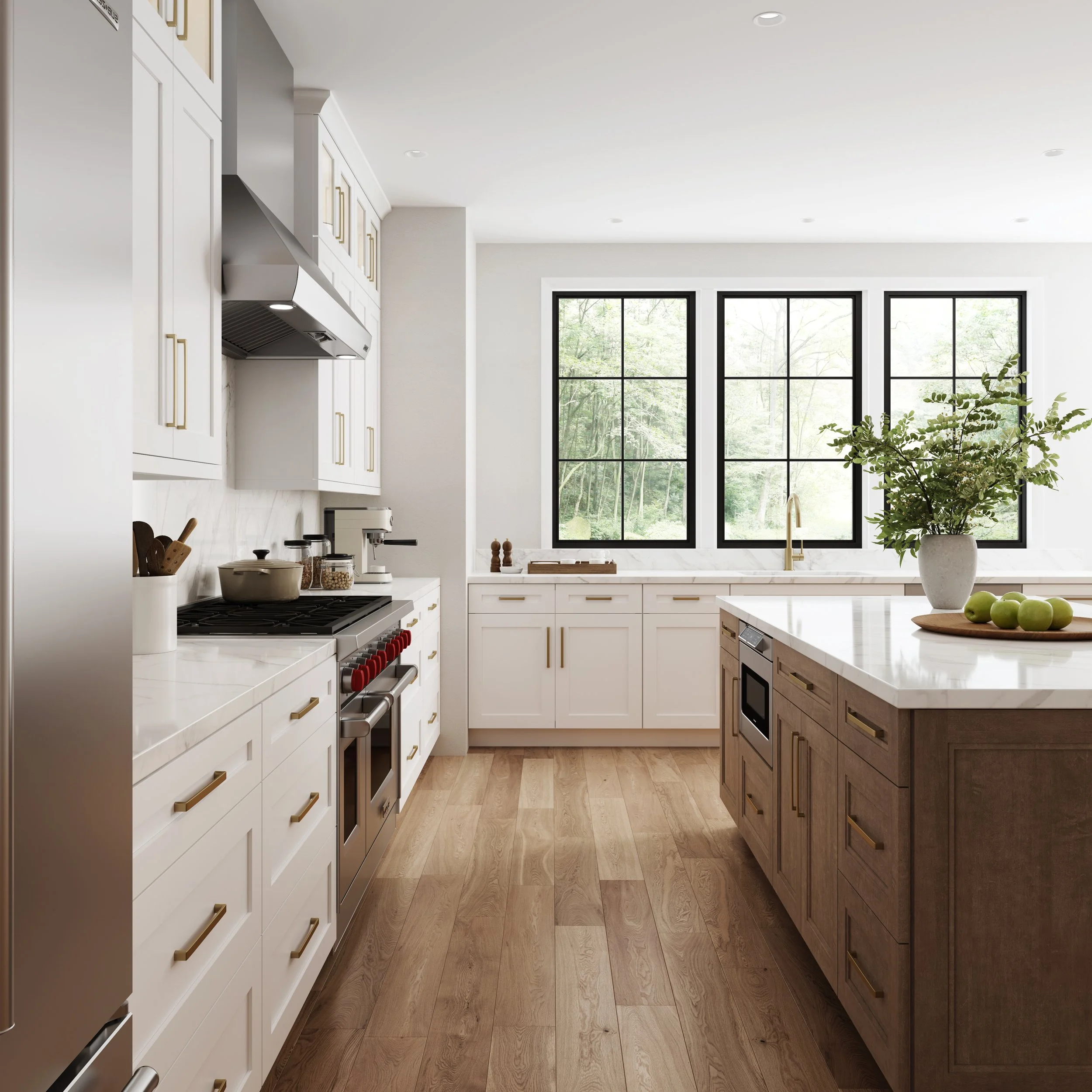 Design and install custom kitchen cabinets in Lawrence, KS