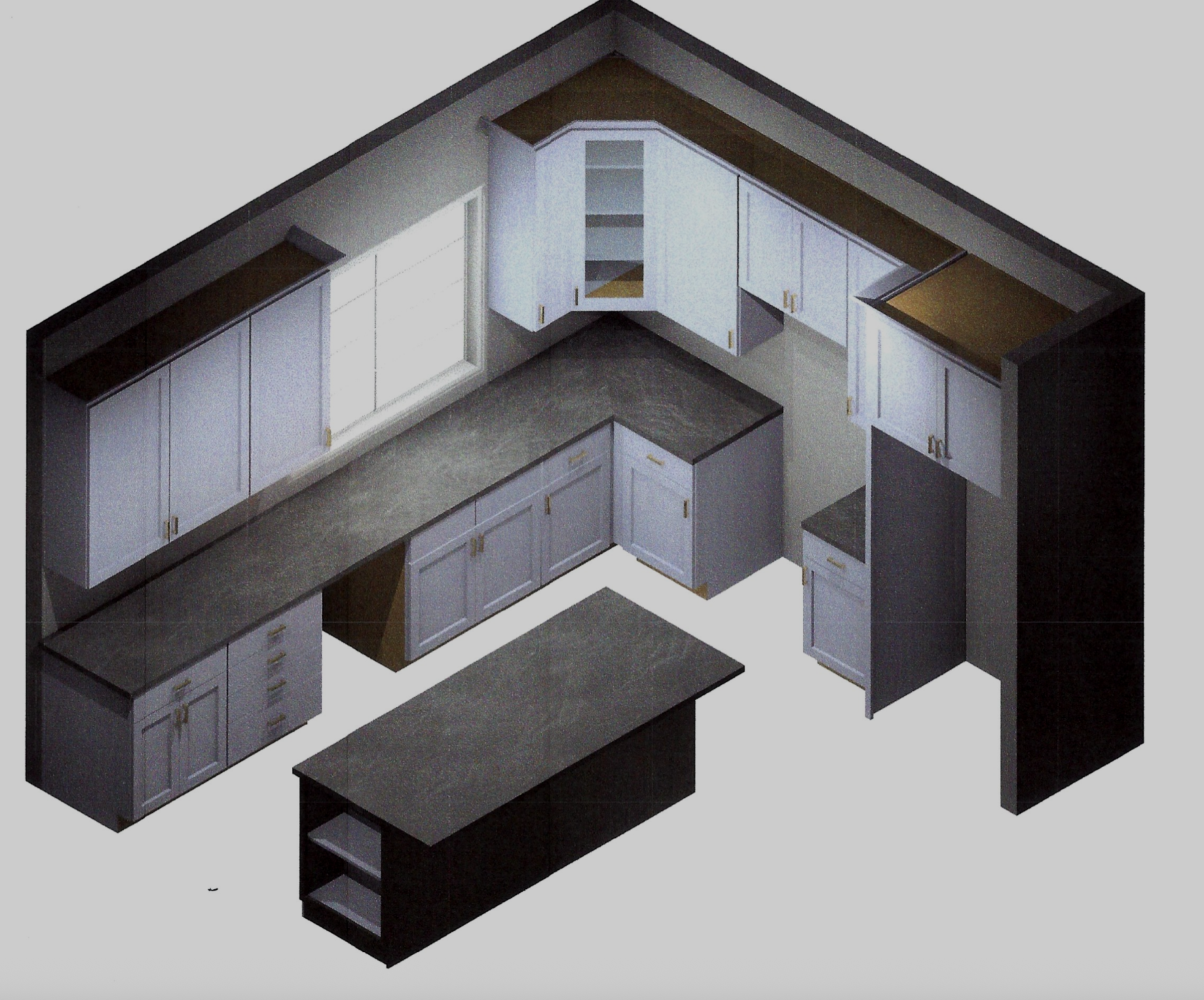 Design and install custom kitchen cabinets in Lawrence, KS