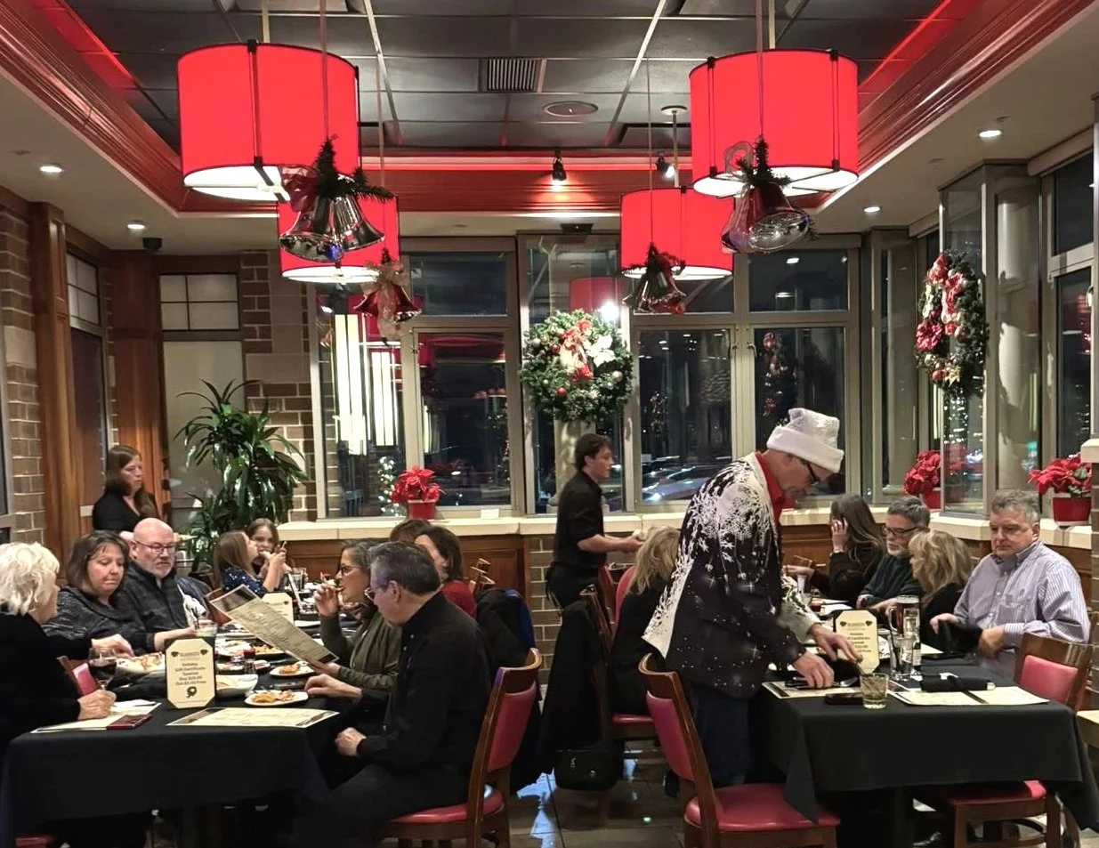 Celebrating the holidays and service