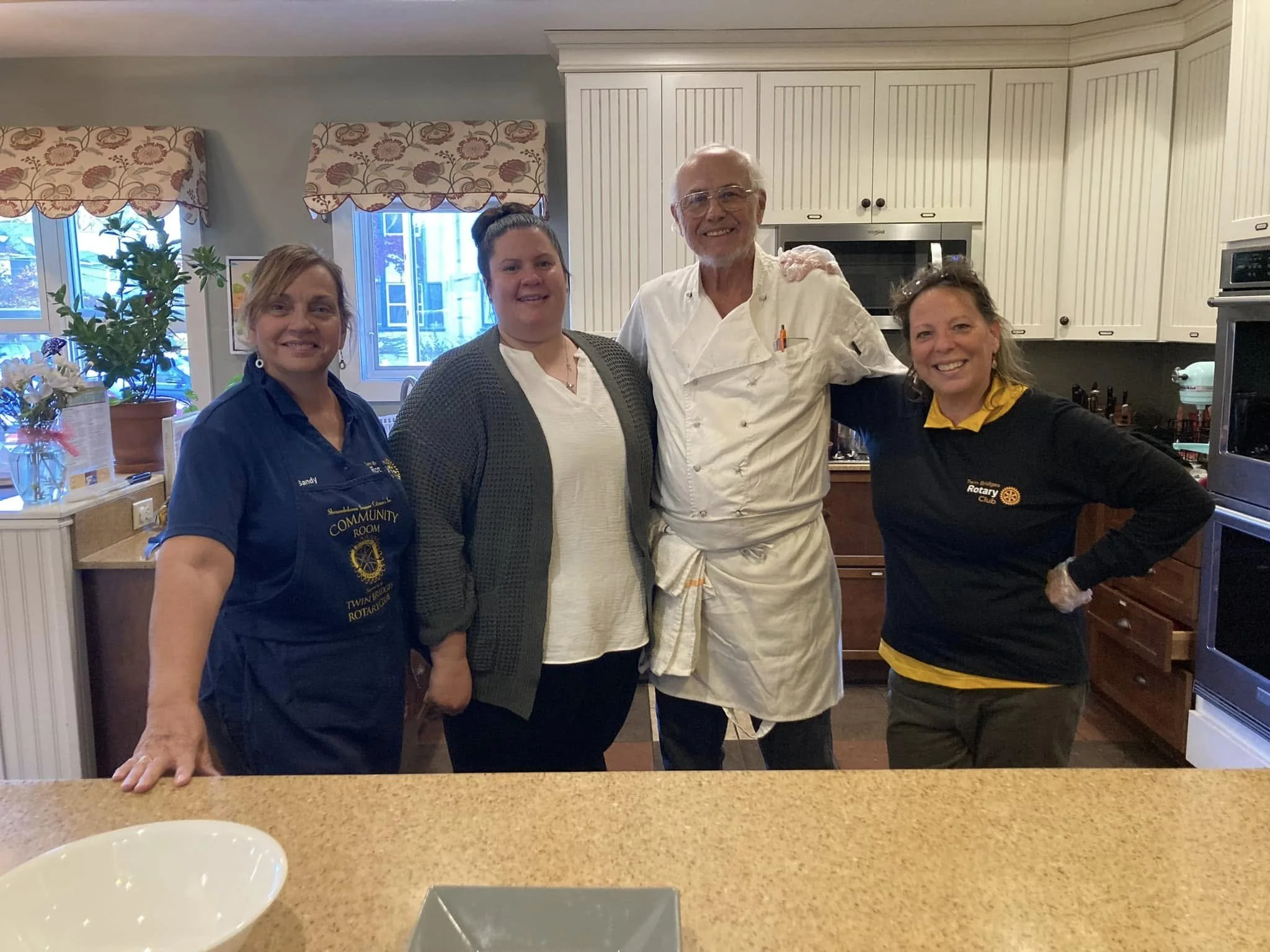 Cooking at Ronald McDonald House