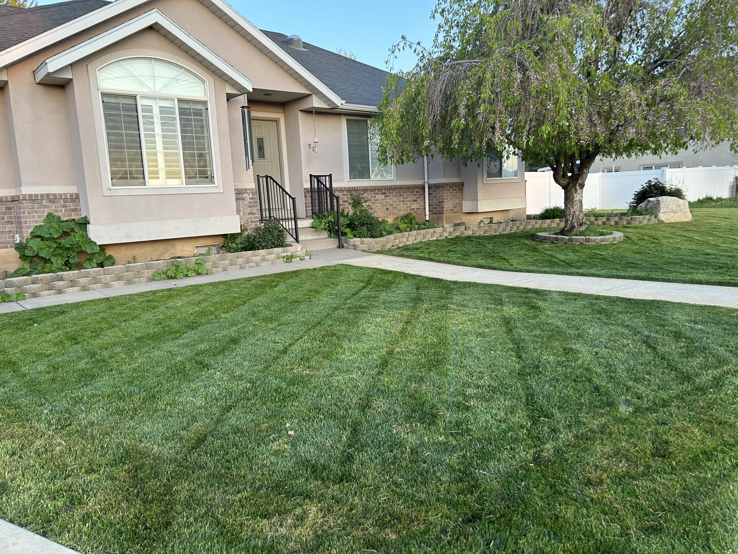 Affordable lawn mowing service in Davis County, Utah