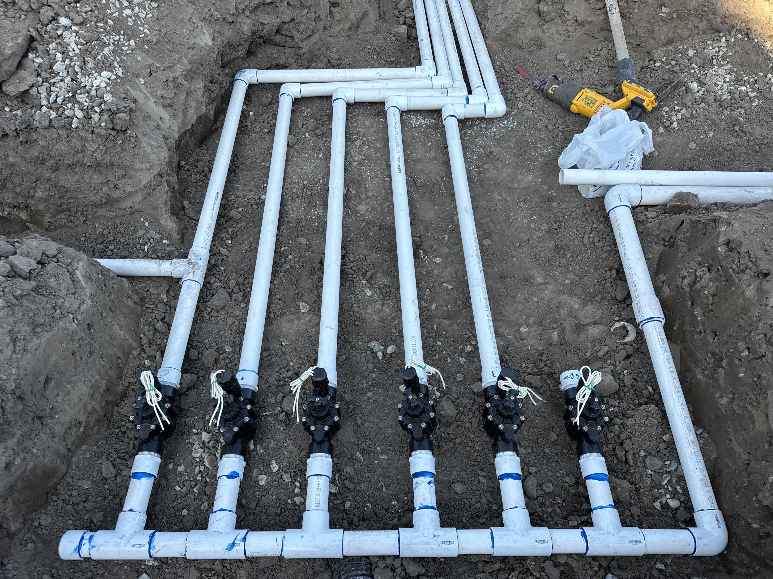 Sprinkler repair and installation with smart timer setup for efficient watering