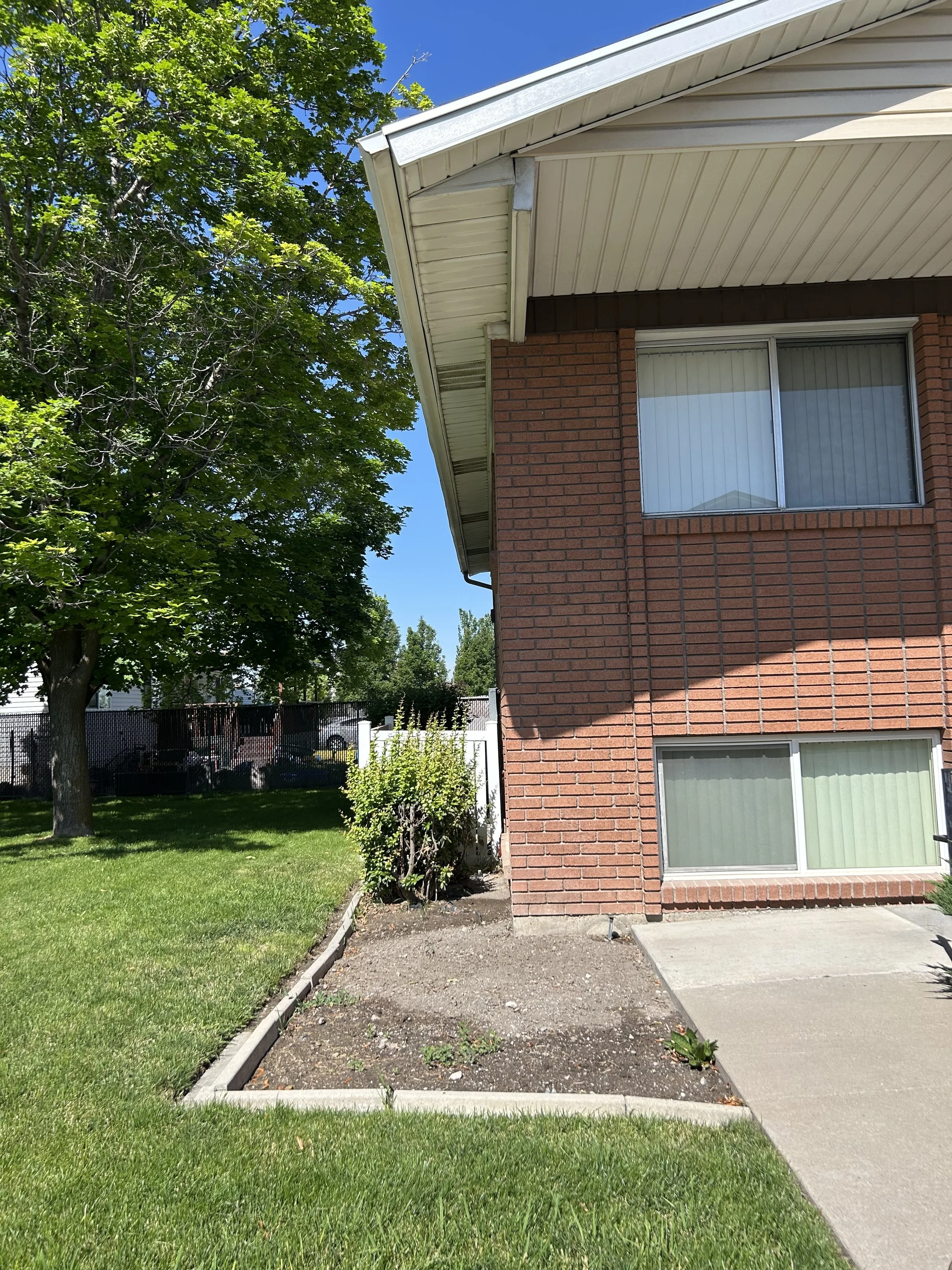 Flower Bed Remodel and Rock install in Davis County, Utah