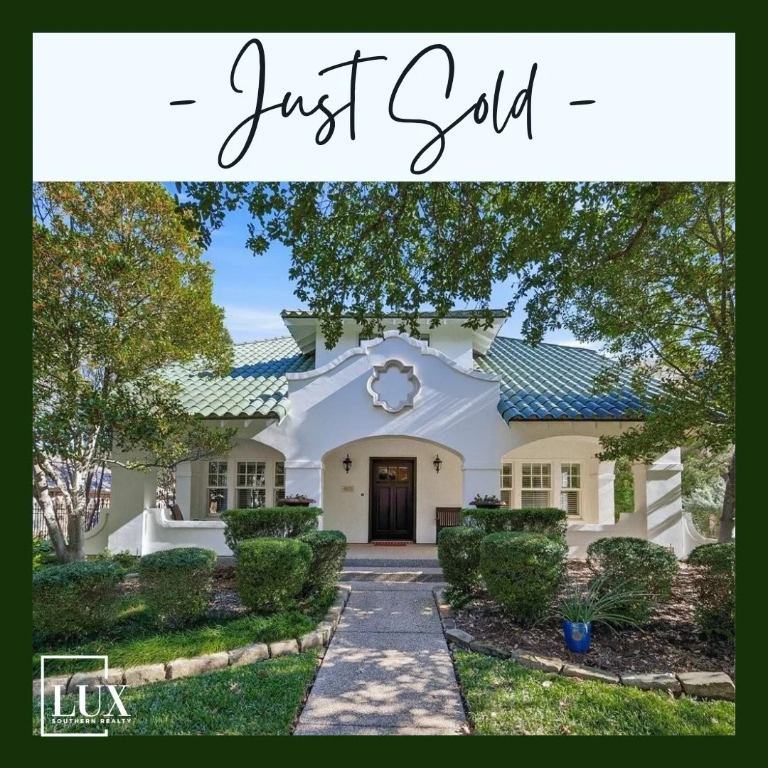 Just sold the cutest house ever to my sweet clients! Been waiting patiently for the perfect house to come up in Trinity Heights and this one was love at first sight!!!!! So excited for their next chapter 💚🥰💚 #luxsouthernrealty