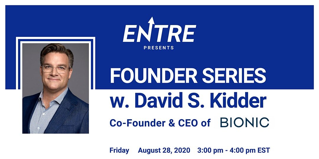 Founder Series With CEO of Bionic