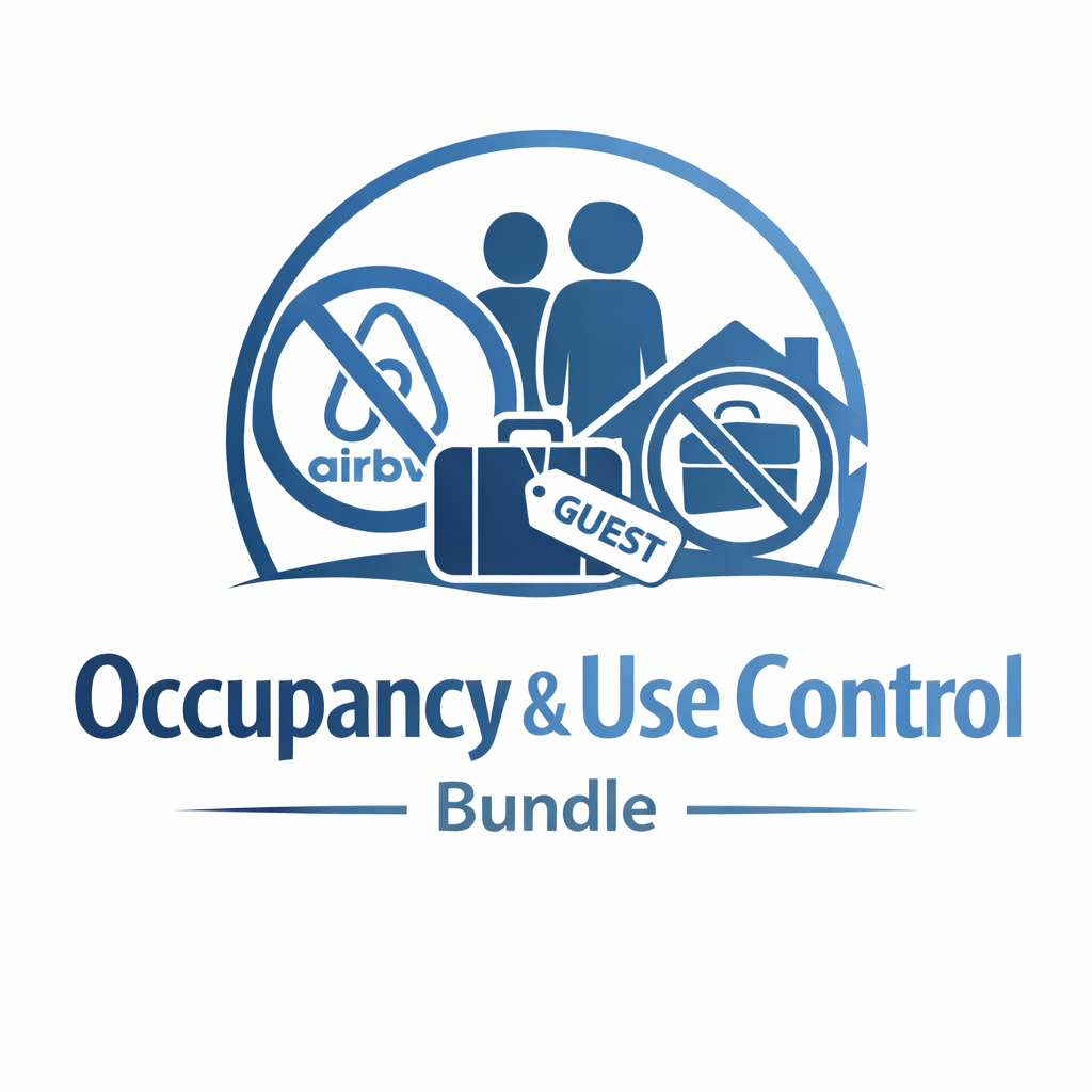 Occupancy and Use Control Bundle