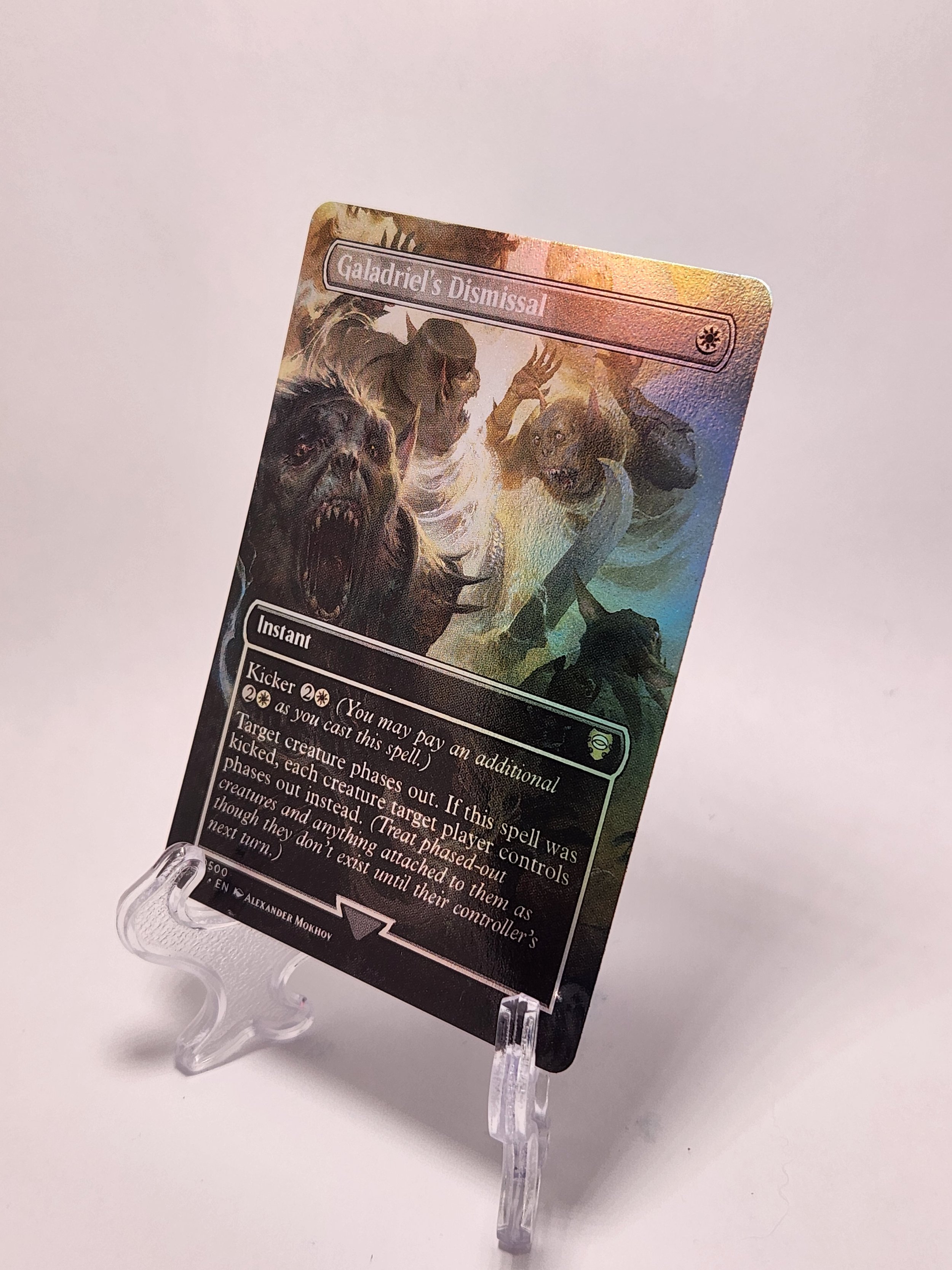 Borderless Foil Galadriel's Dismissal