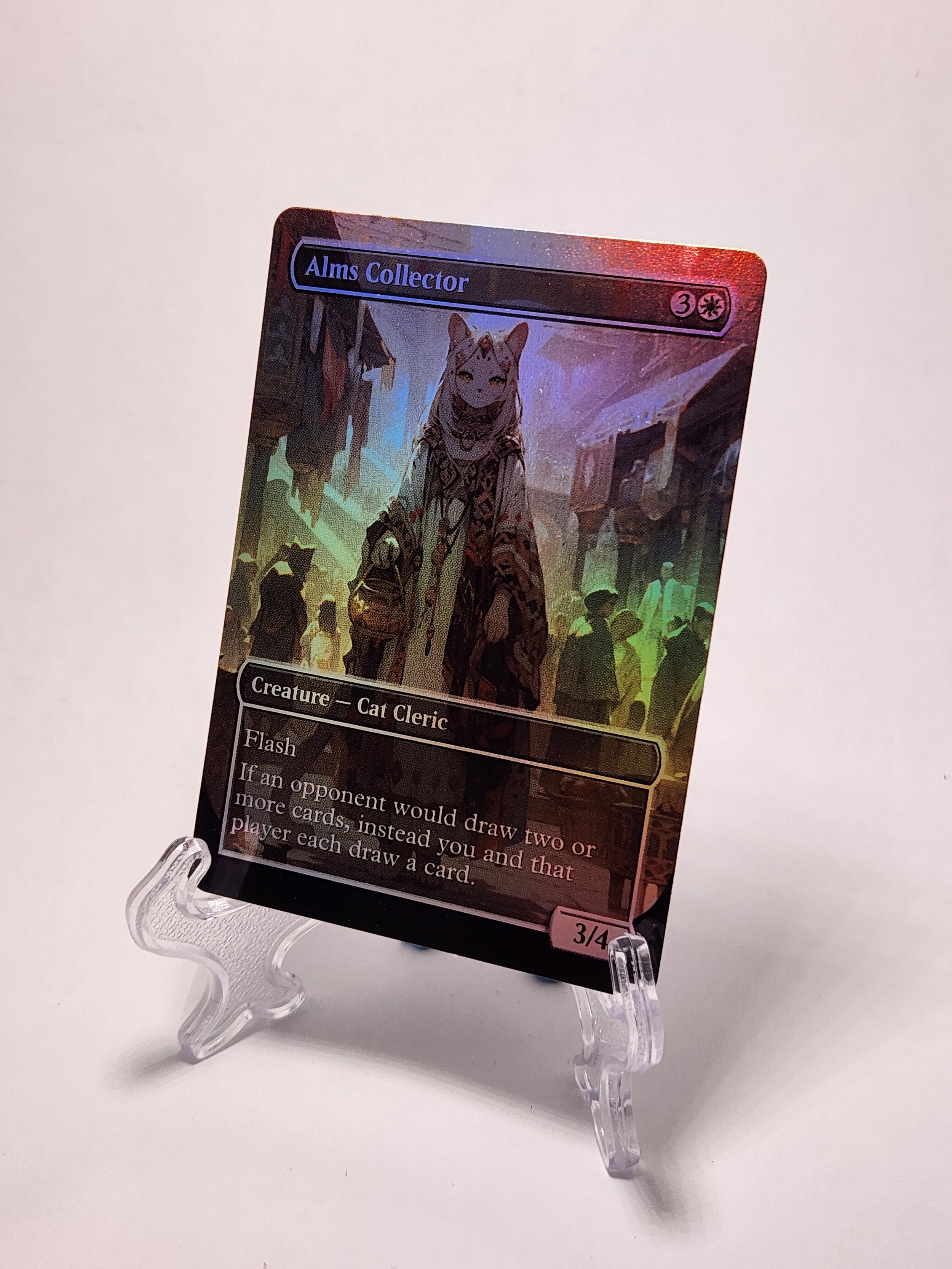 Foil Borderless Alms Collector