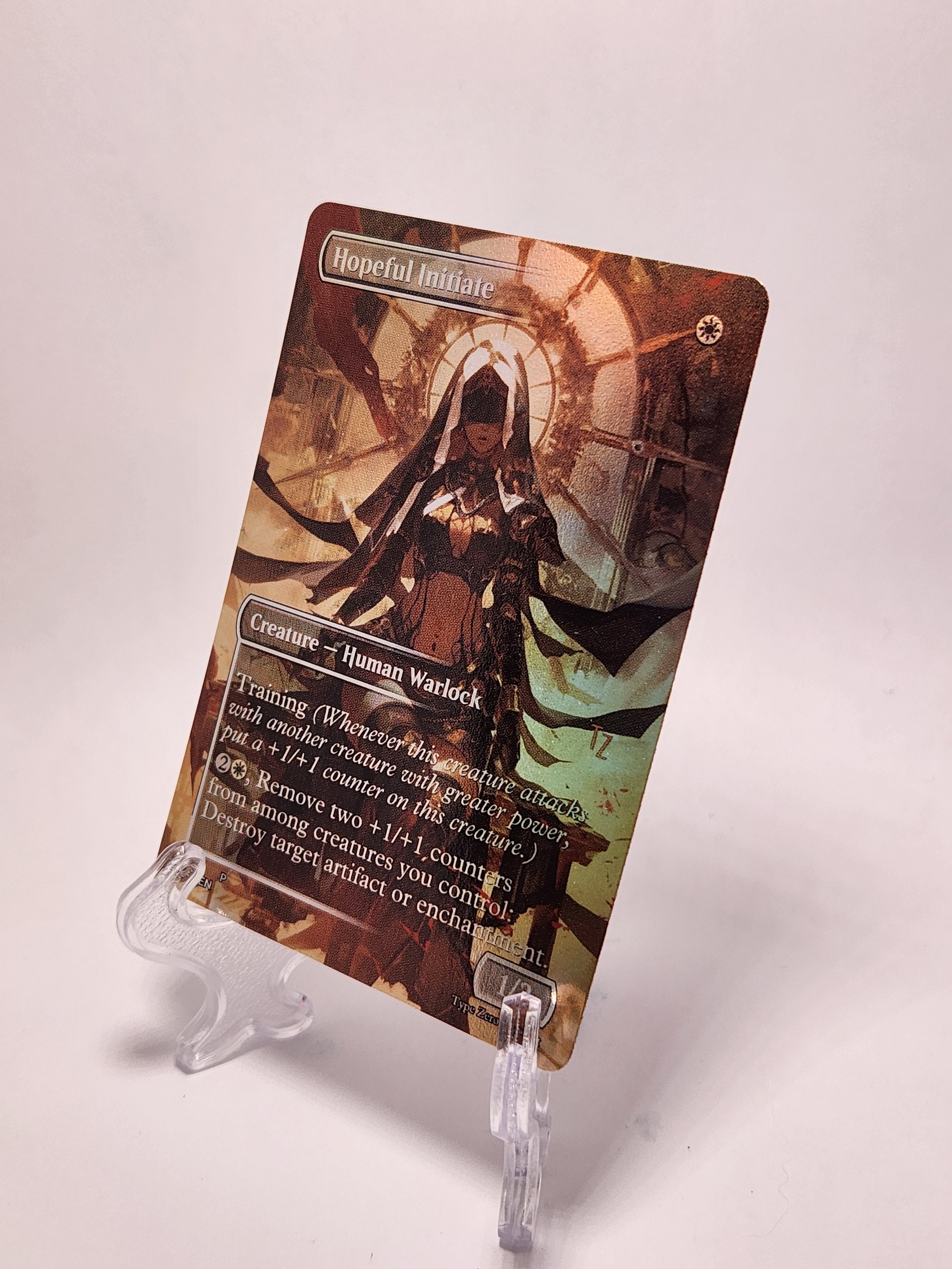 Foil Borderless Hopeful Initiate