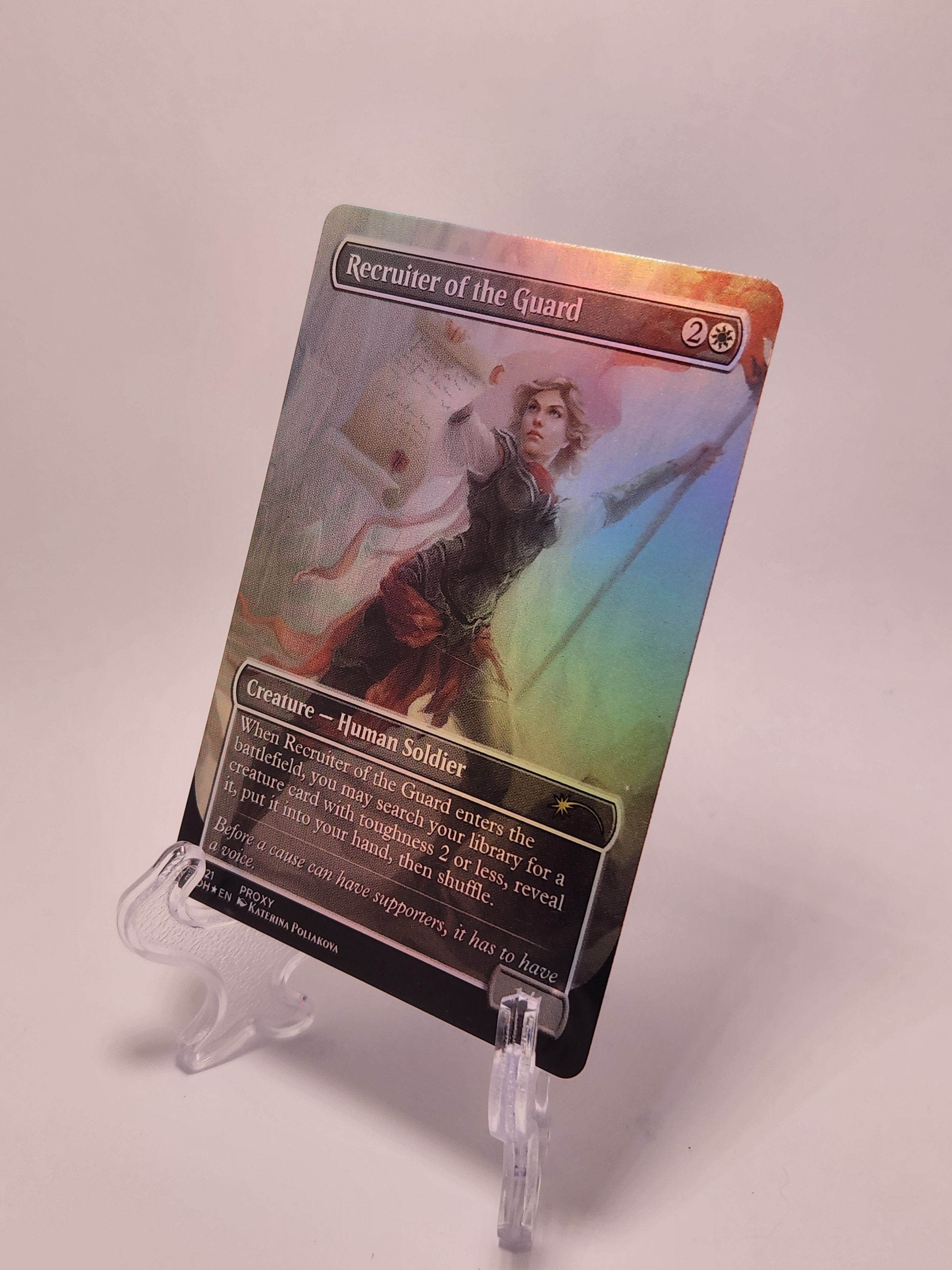 Borderless Foil Recruiter of the Guard