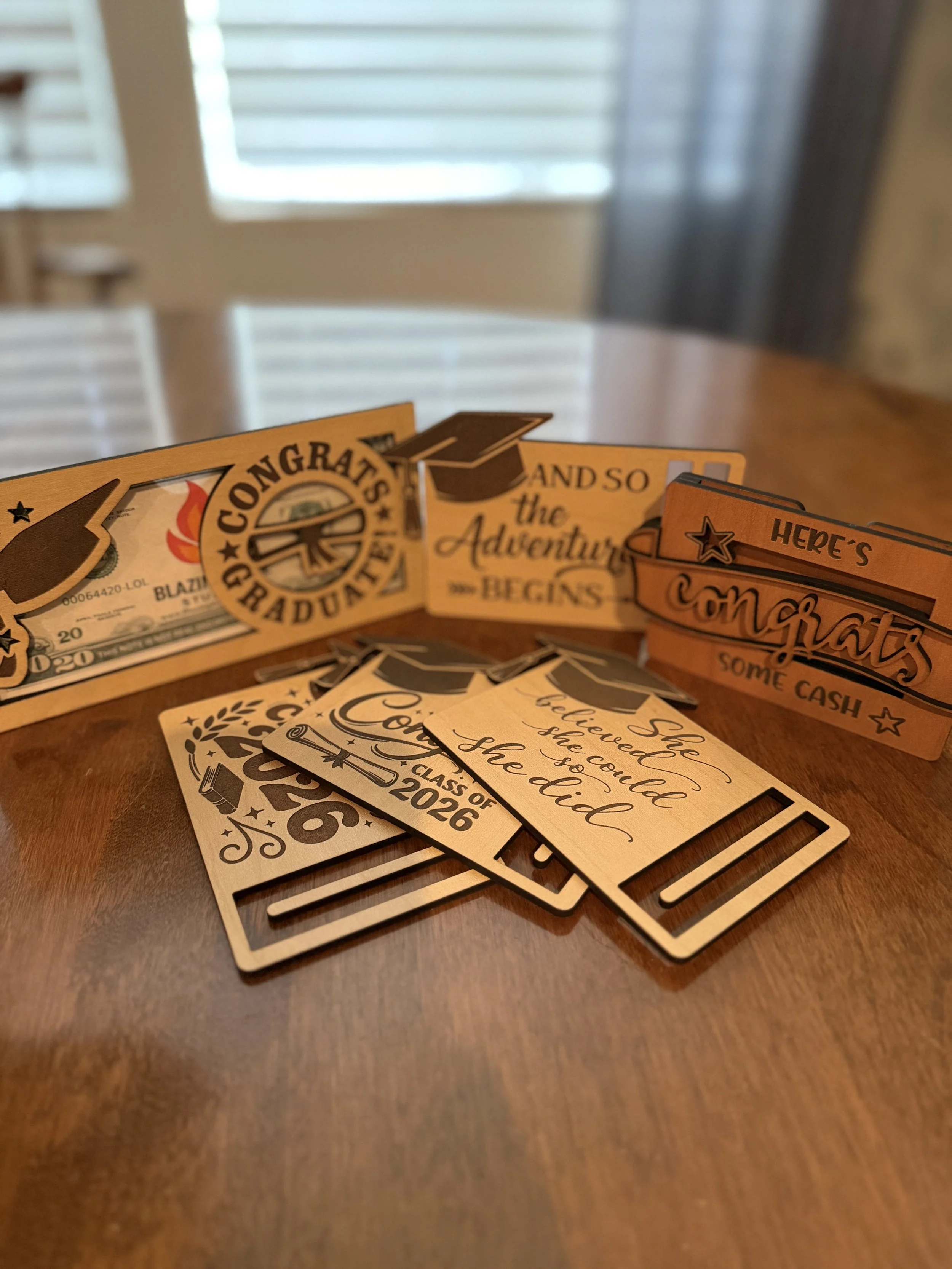 How many ways can you give someone cash? Bank roll, bank note, or gift card, take your pick