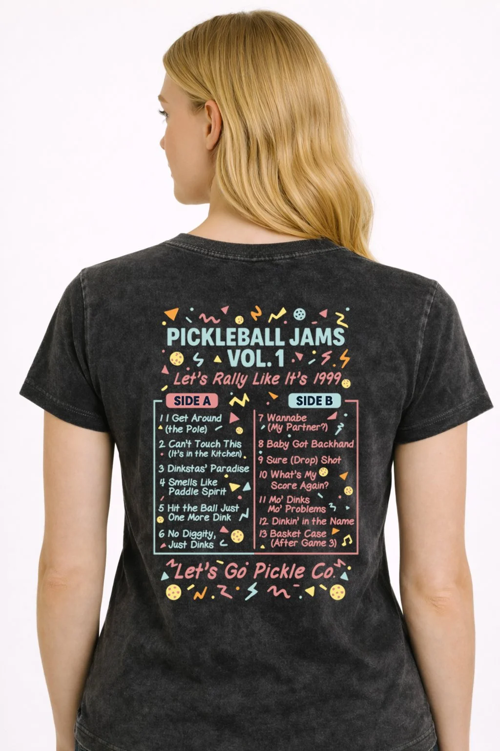 Rally 99 black mineral womens vneck back.JPG