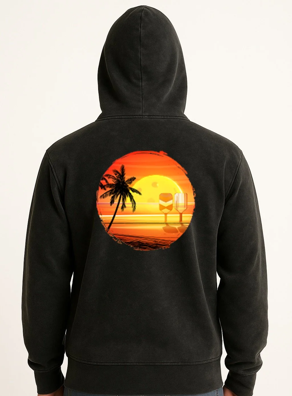 Paddles Up hoodies mens back.JPG