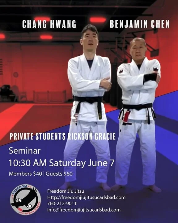 Jiu-Jitsu Seminar with Benjamin Chen & Chang Hwang