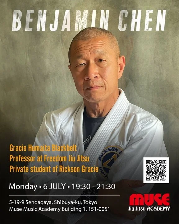 Jiu-Jitsu Seminar with Benjamin Chen - Tokyo