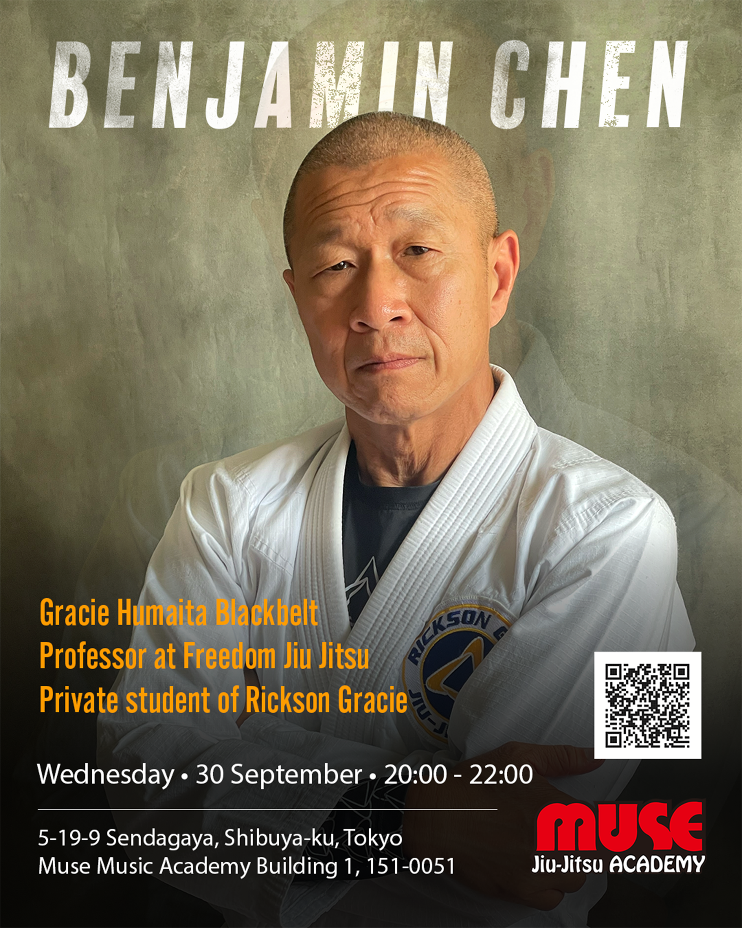 Benjamin Chen Jiu-Jitsu Seminar — Tokyo