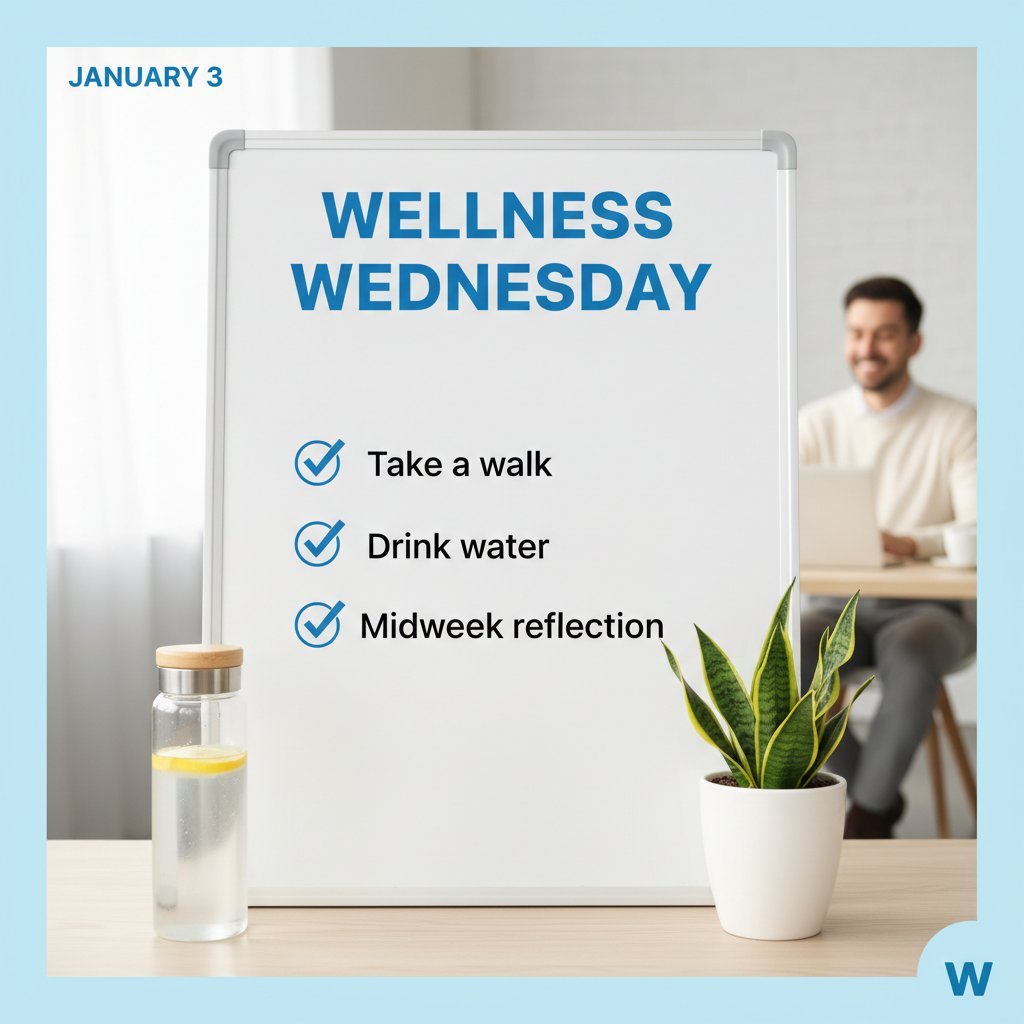 🌱 Wellness Wednesday: A little self-care goes a long way!

&bull; Take a walk
&bull; Drink water
&bull; Midweek reflection

How are you recharging this week? Share your wellness tip or DM for a midweek motivation boost!

#WellnessWednesday #320Consu