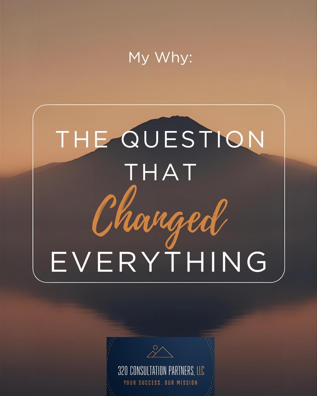 Part of my &ldquo;why&rdquo; came from one simple question:

Why not me?

For years I saw visionaries step into their gifting and build what they felt called to create.

Then something shifted.

I realized I needed to step into my own gifting and cal