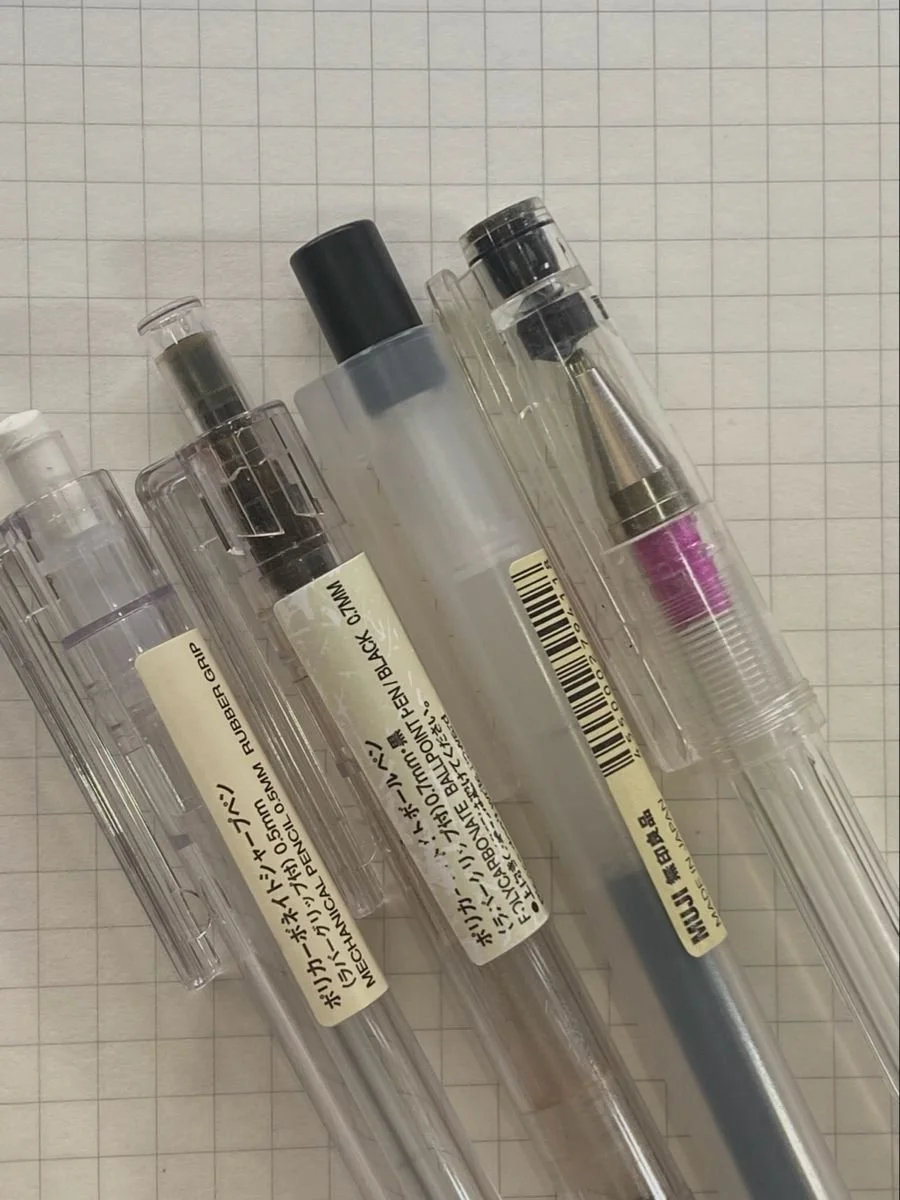 Muji Ballpoint Pens