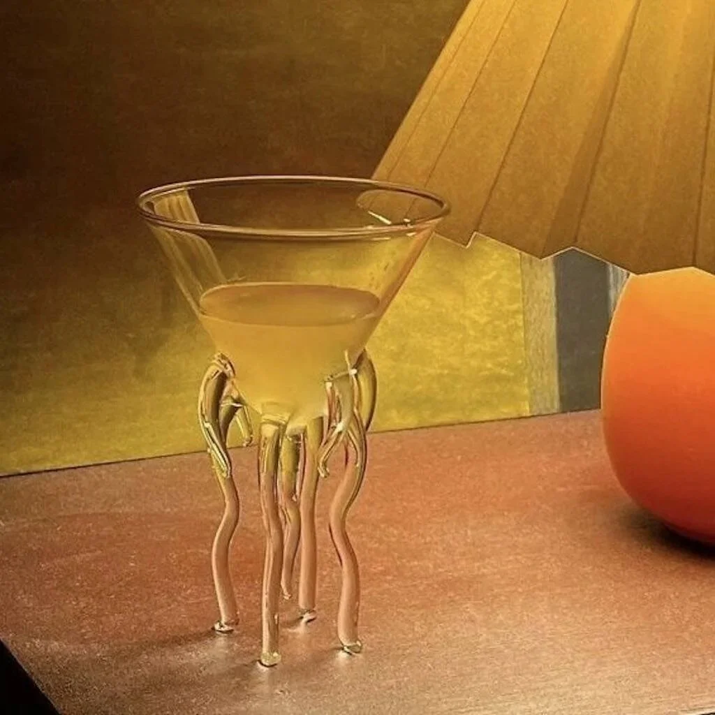 Octopus Martini Glasses 