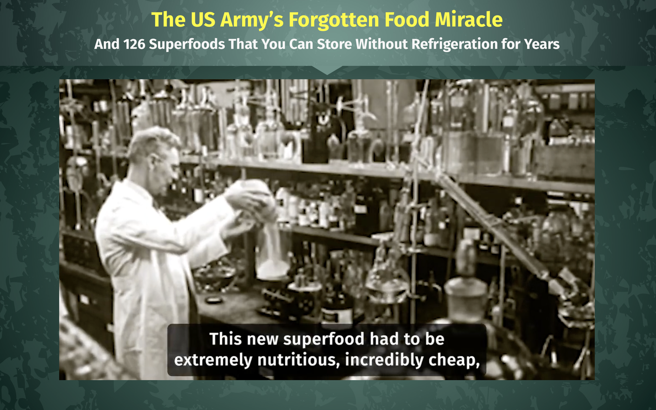 The U.S. Army’s forgotten survival food that provided long-lasting nutrition for soldiers during extreme conditions