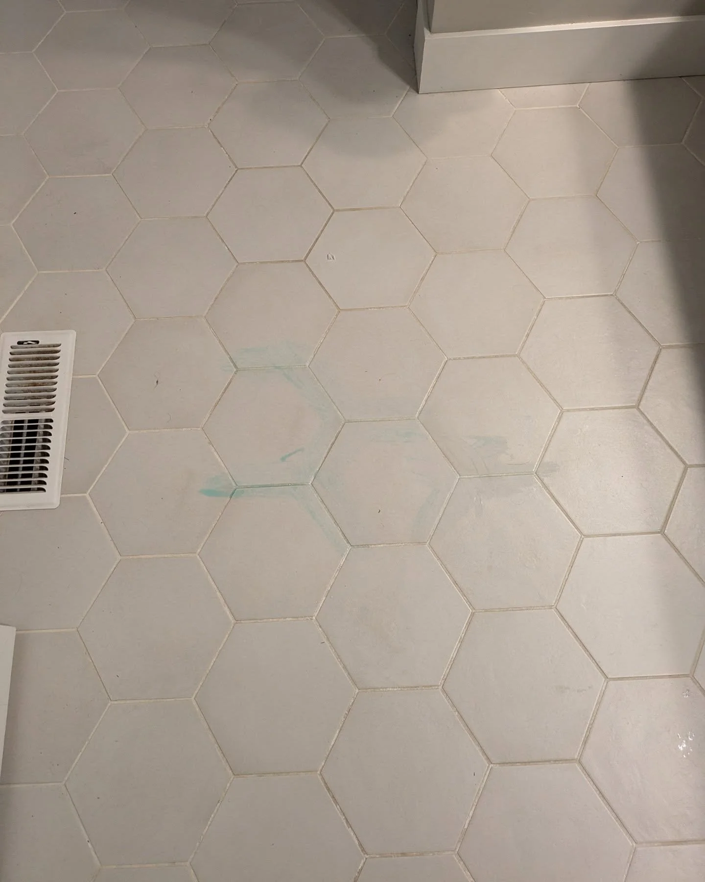 Before &amp; After ✨ #groutcleaning #bonafloors