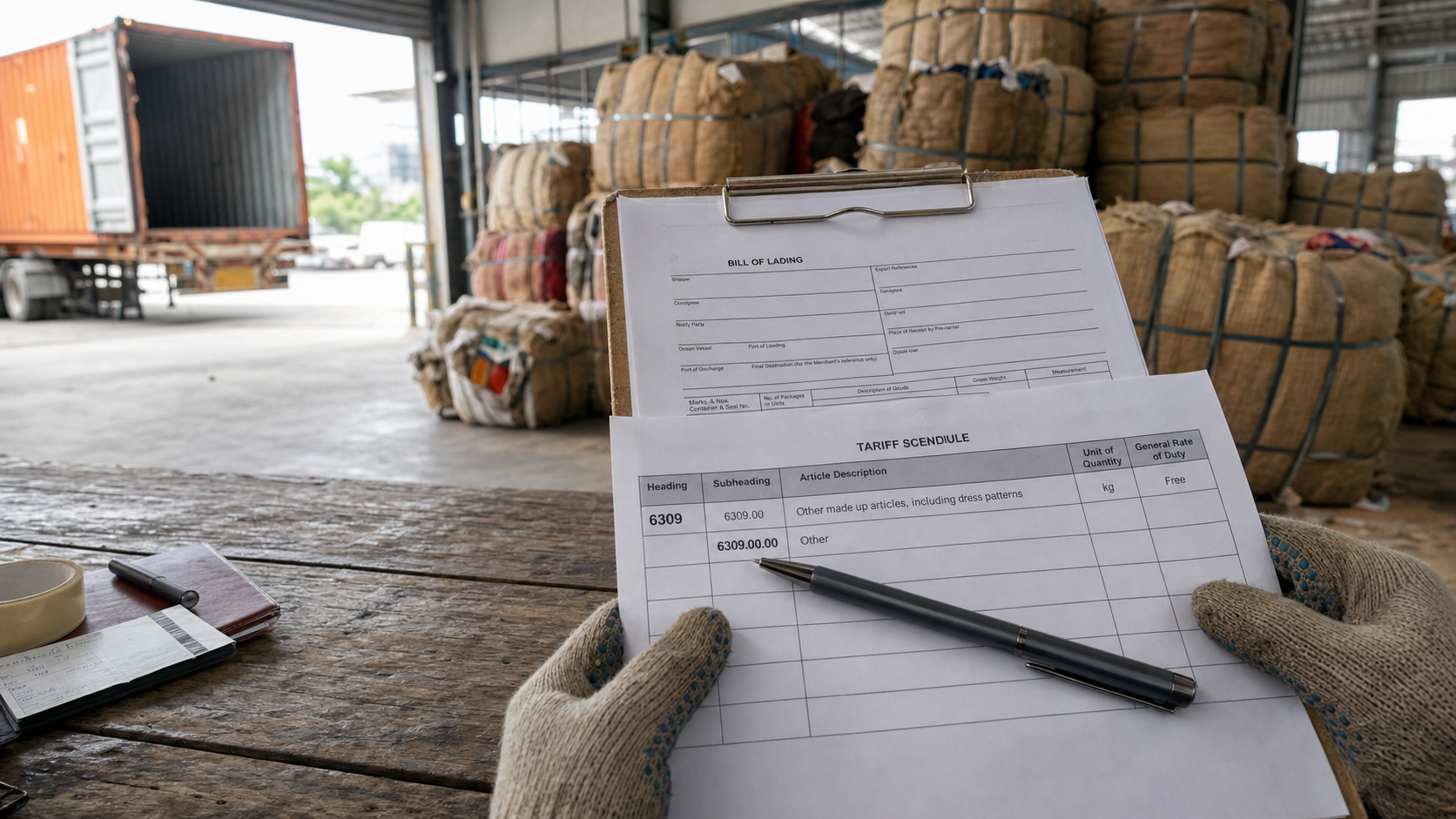 New US Tariffs: HS 6309 Exempt, HS 6310 Mostly Not