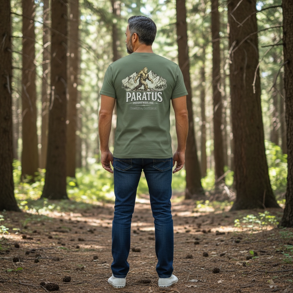 Bigfoot t-shirt military green.PNG