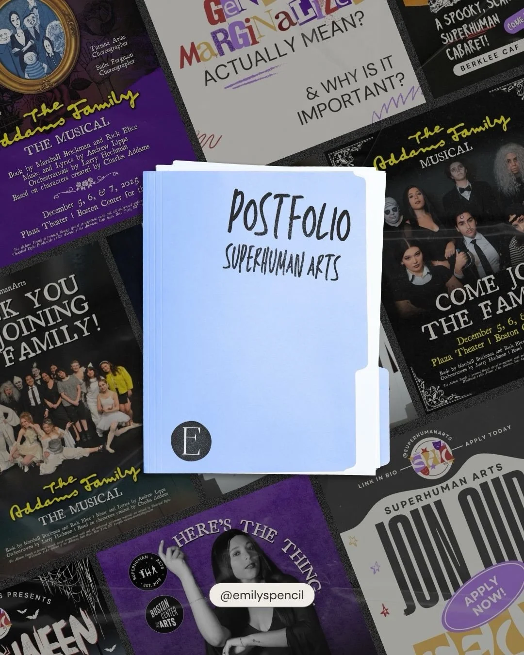 POSTFOLIO | recapping some of my design work for @superhumanarts 💜 

Sad to move on from this incredible team but very grateful for the experience!

⤷ follow @emilyspencil for more ◡̈