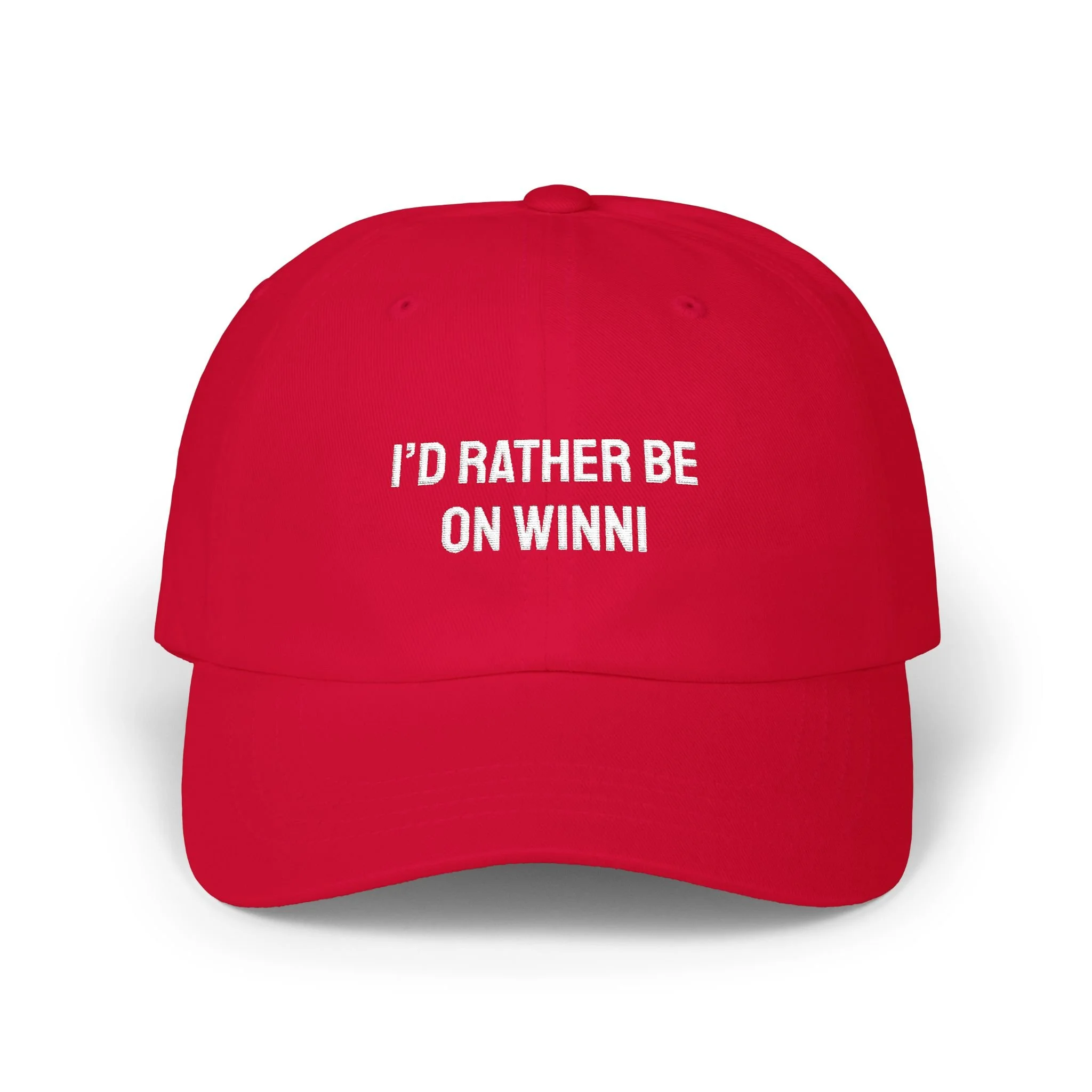 I'd Rather Be On Winni Hat
