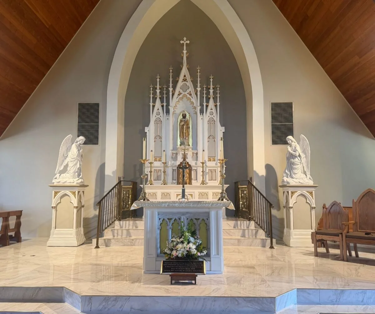 Mensa Altar at St. Eloi Catholic Church