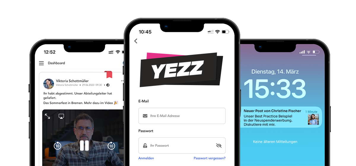 Neue Plattform für den Non-Profit-Sektor: YEZZ