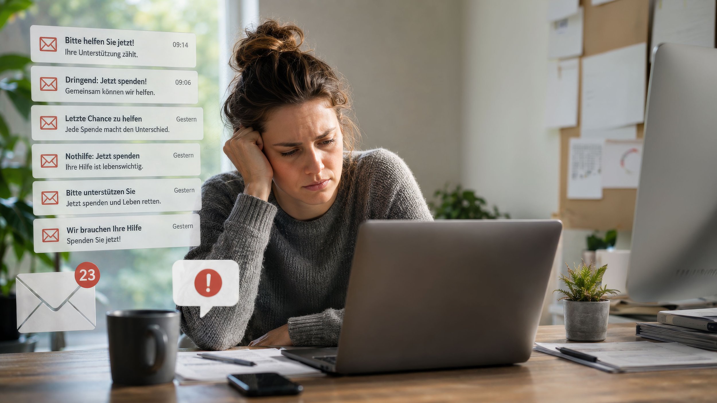 Donor Fatigue – Wann wird Fundraising zu viel?