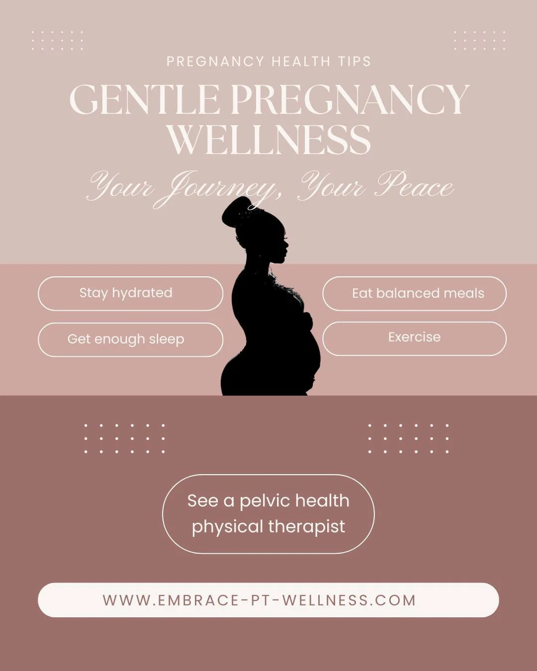 To all of you expecting mamas out there....and those that are TTC! 

Pelvic health PT should be part of your pregnancy wellness. We can help with the aches and pain of pregnancy that may crop up. We can help provide you with guidance as you navigate 