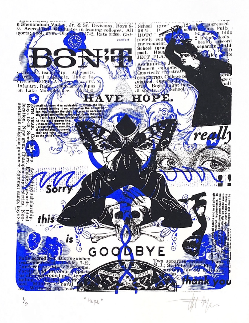 "Hope"
Screen Print