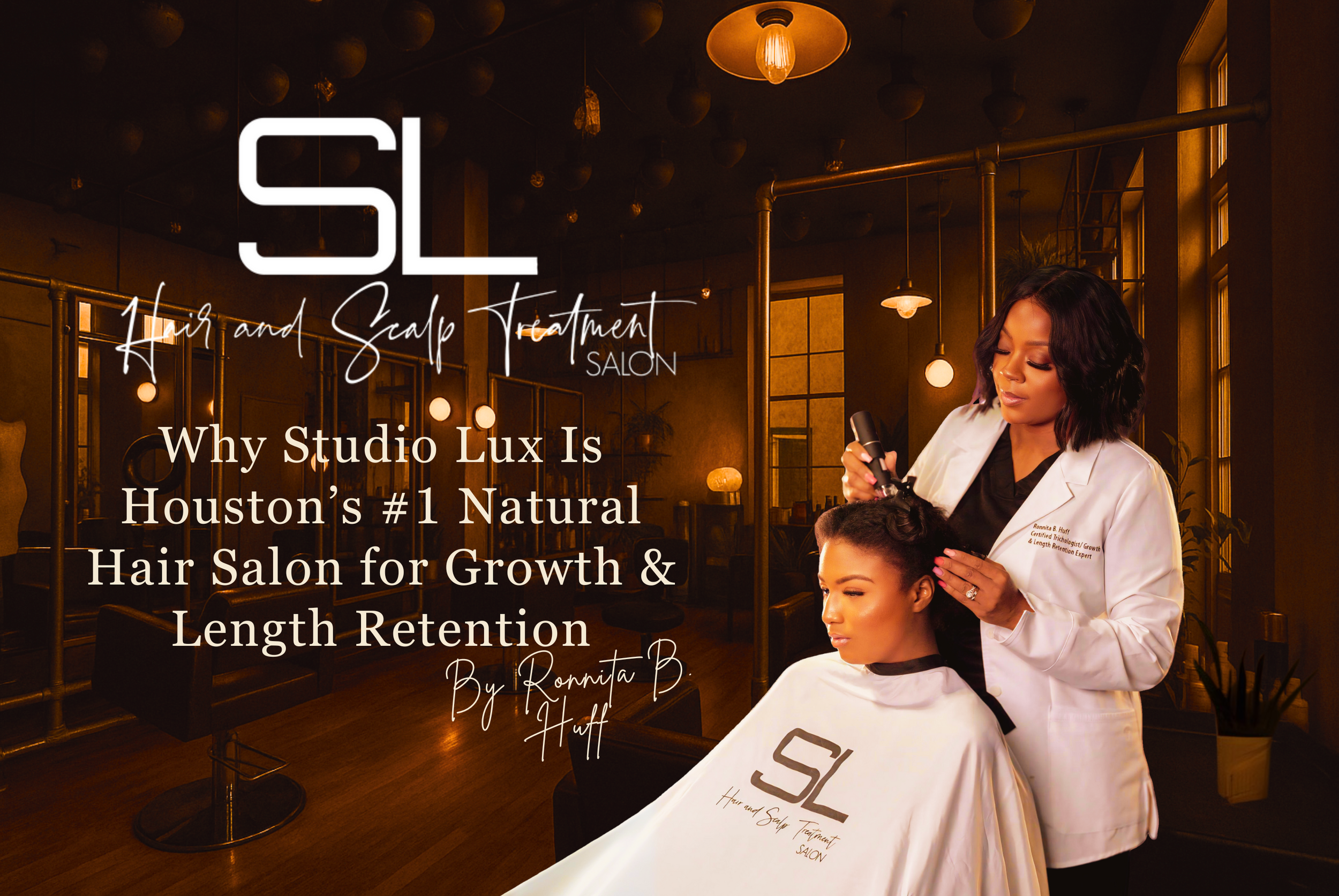 Why Studio Lux Is Houston’s #1 Natural Hair Salon for Growth & Length Retention