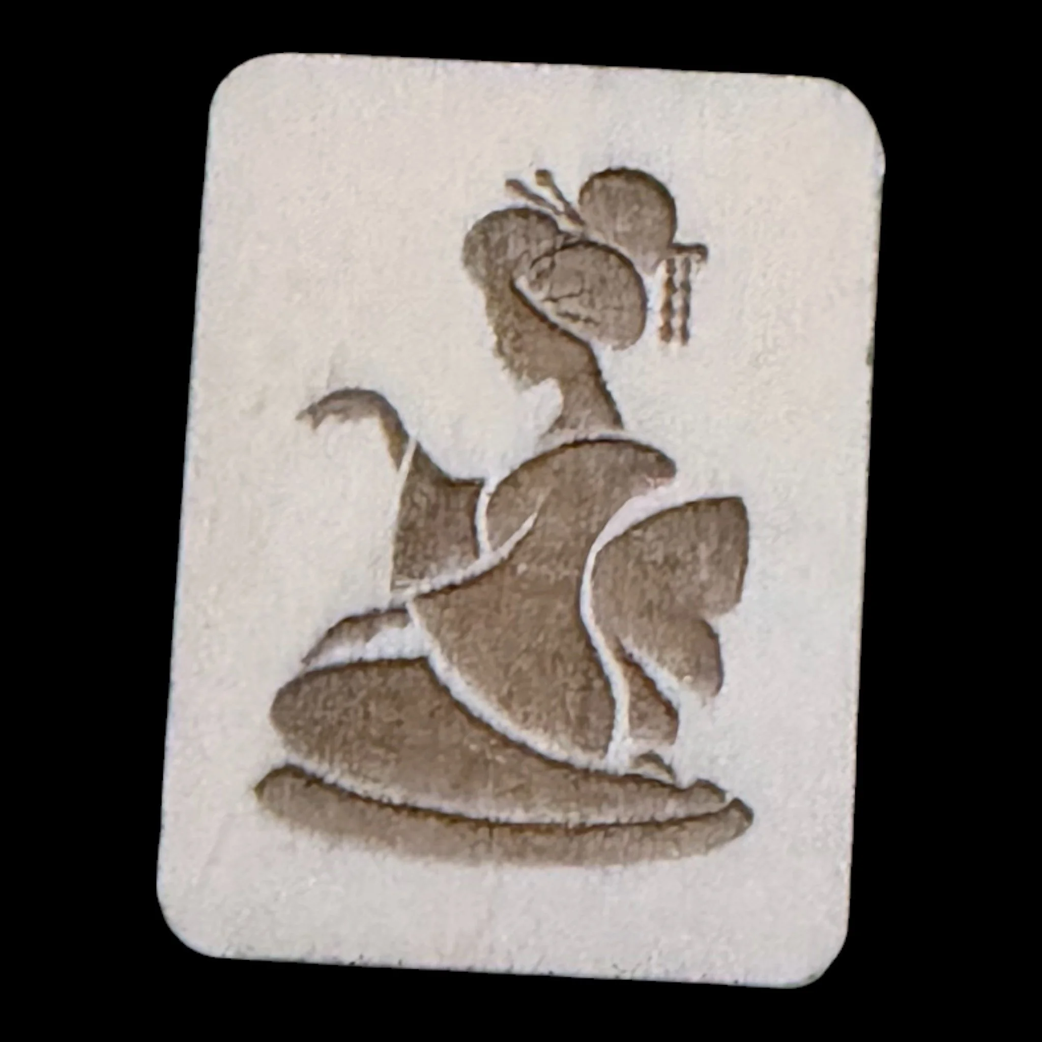 Geisha – Handcrafted Engraved Wooden Mahjong Tiles - Various Sizes