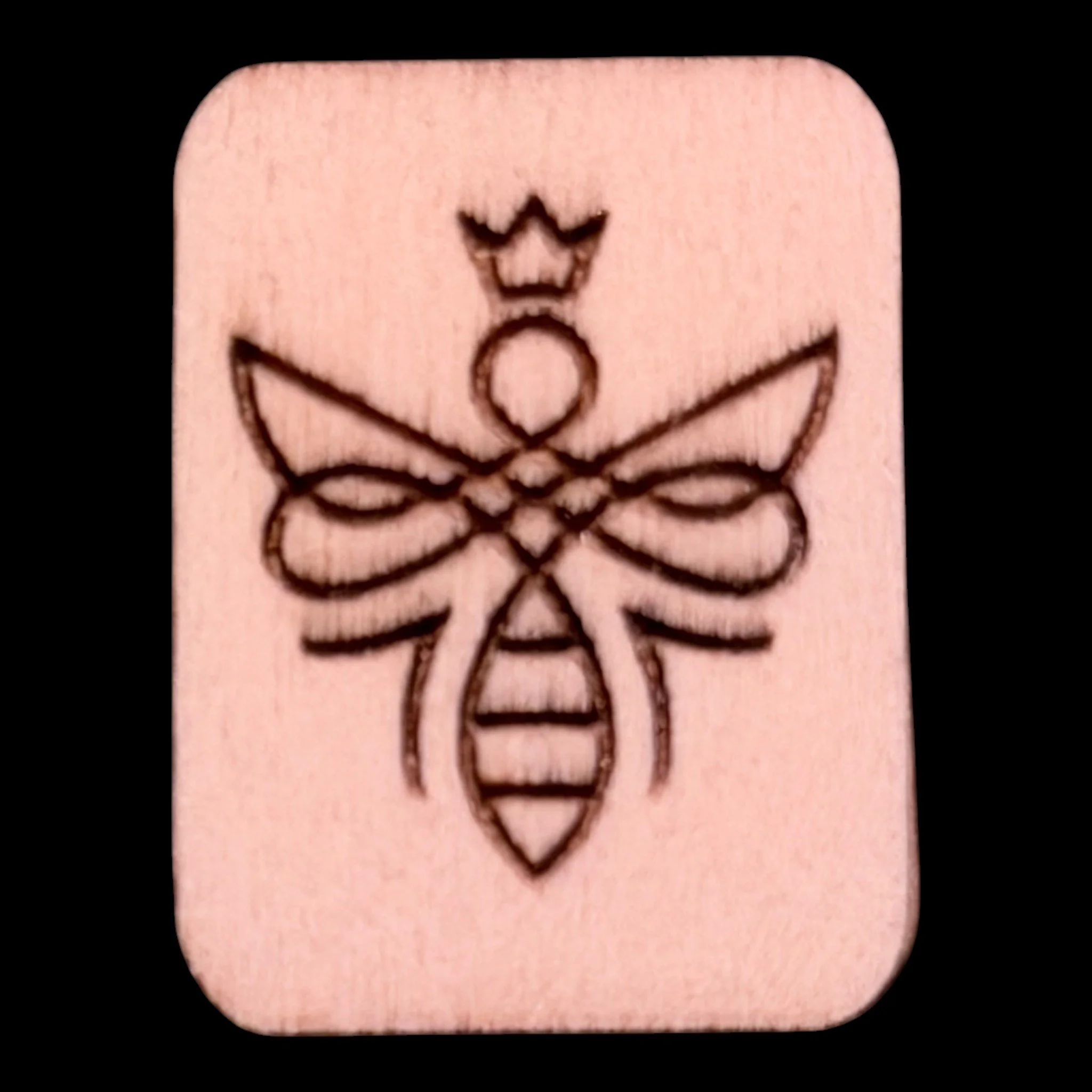 Queen Bee – Handcrafted Engraved Wooden Mahjong Tiles - Various Sizes