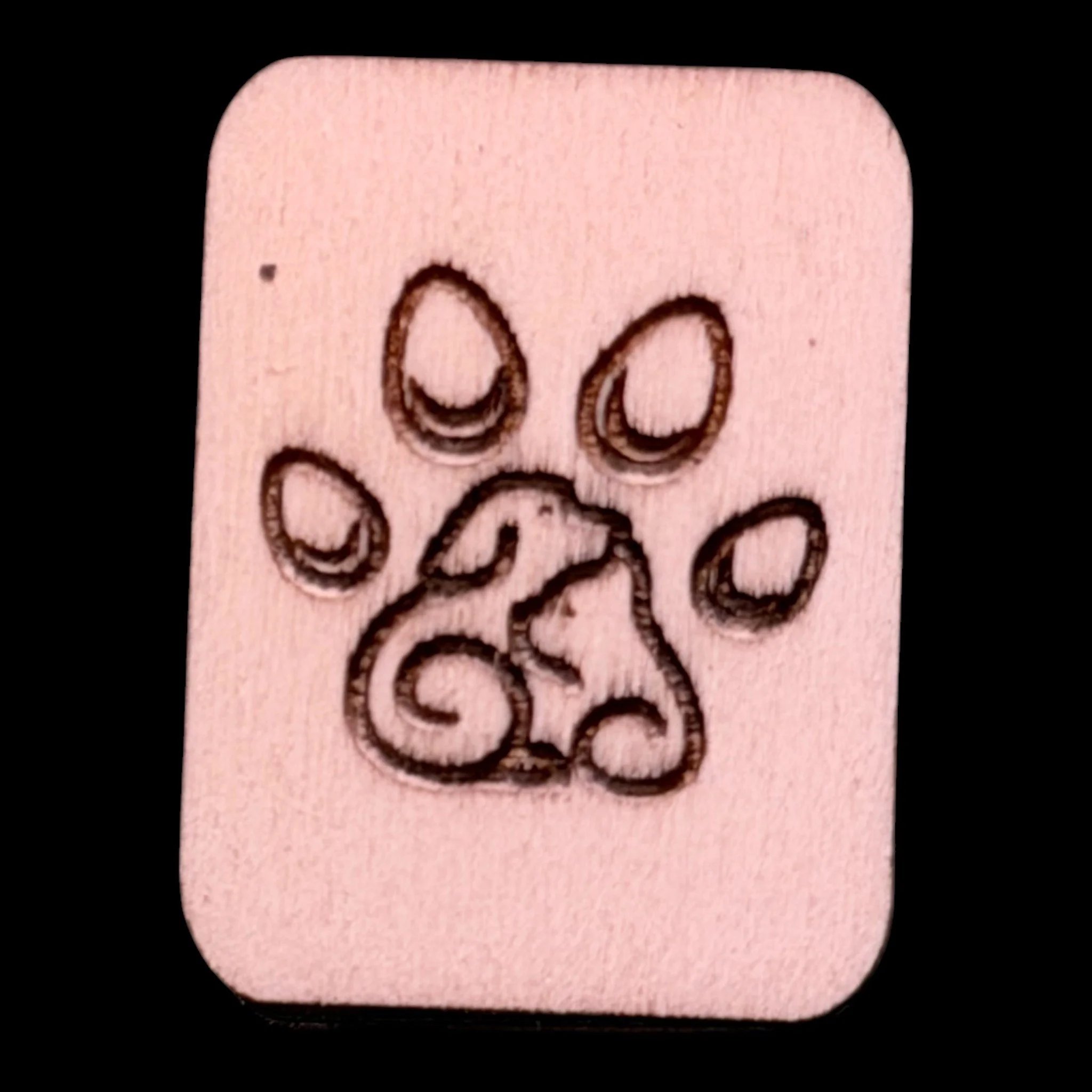 Cat & Dog – Handcrafted Engraved Wooden Mahjong Tiles - Various Sizes