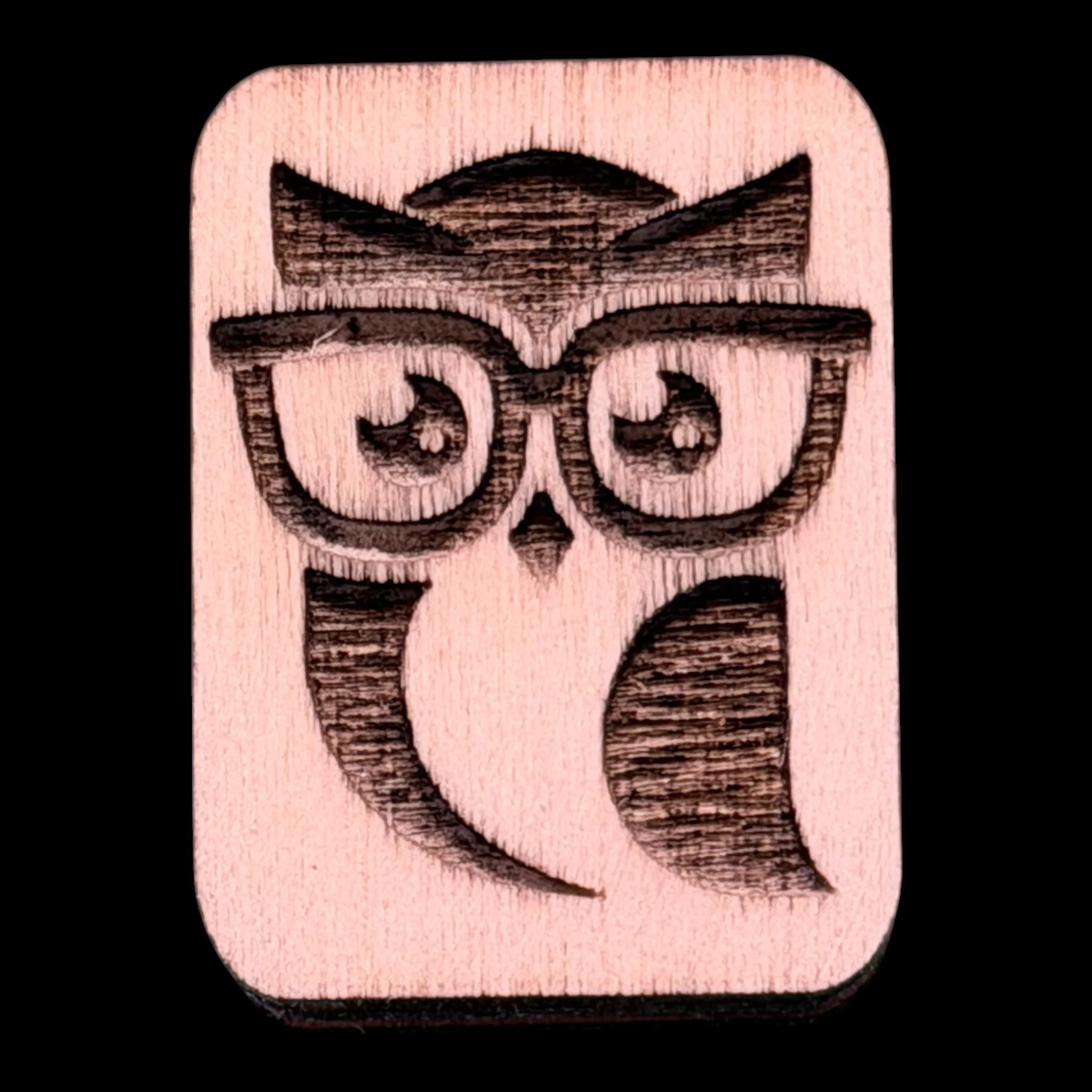 Owls – Handcrafted Engraved Wooden Mahjong Tiles - Various Sizes