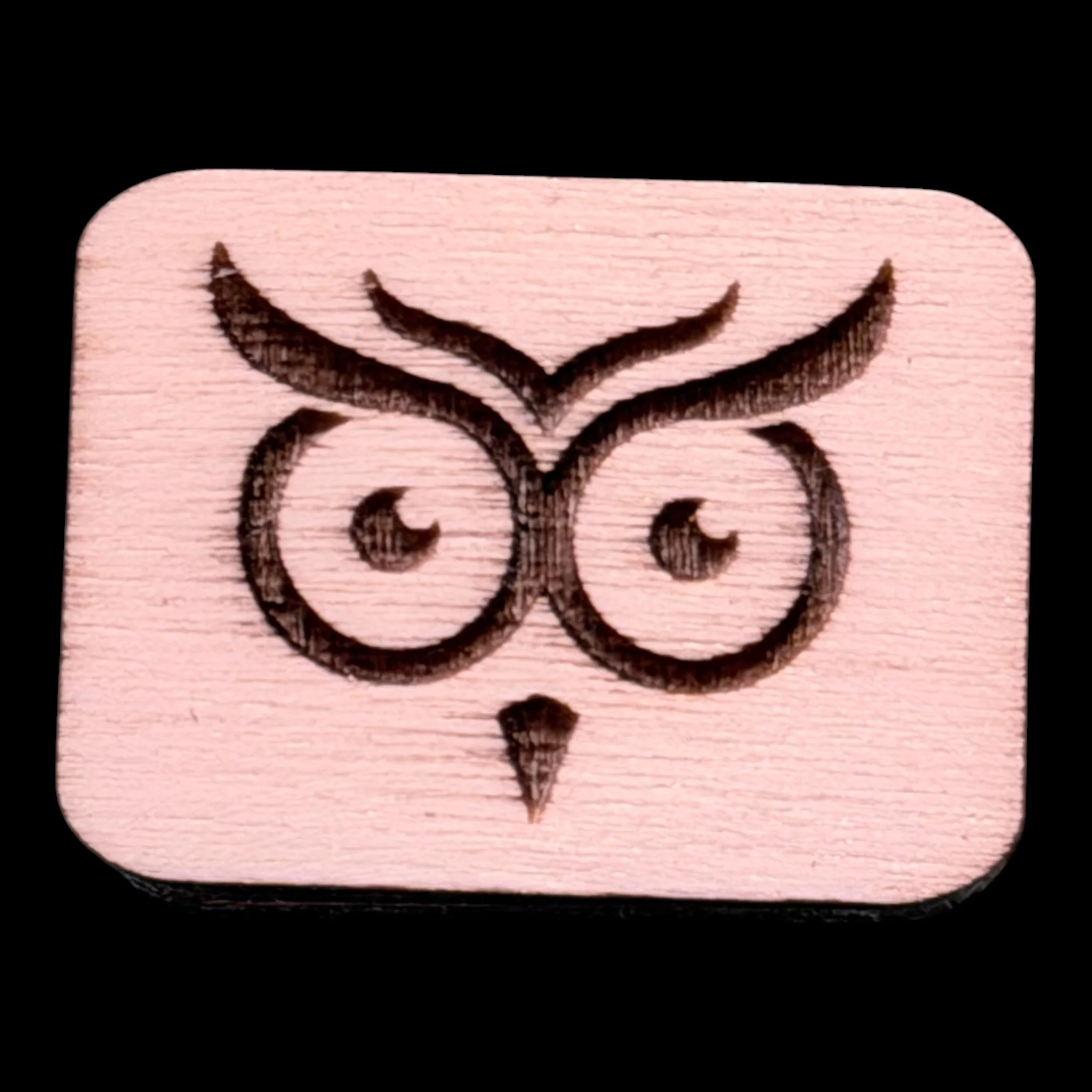 Owls – Handcrafted Engraved Wooden Mahjong Tiles - Various Sizes