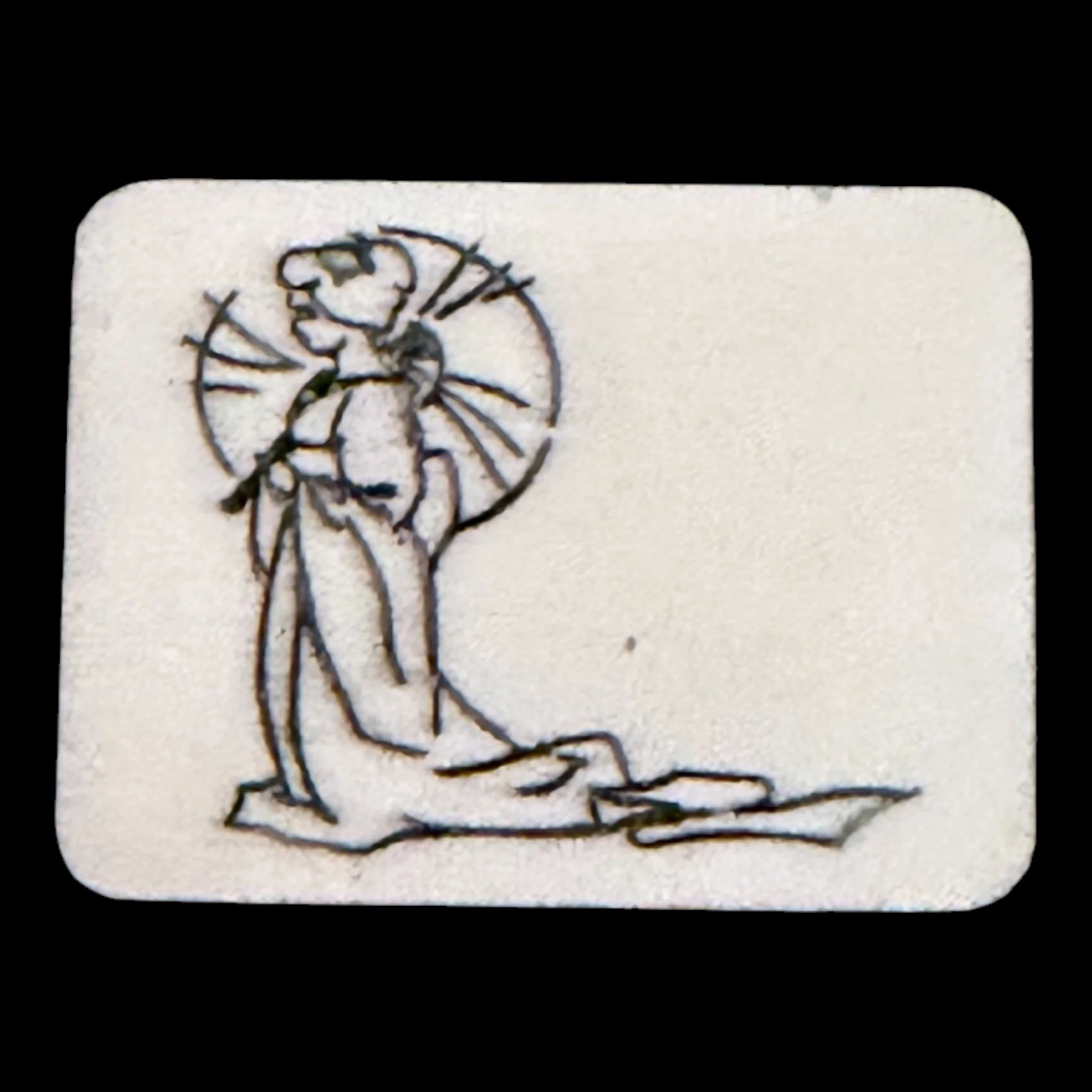 Geisha – Handcrafted Engraved Wooden Mahjong Tiles - Various Sizes