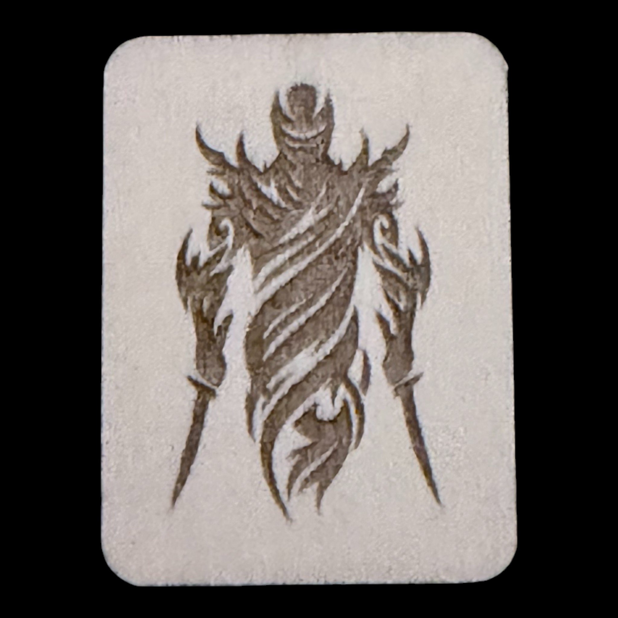 Ninja – Handcrafted Engraved Wooden Mahjong Tiles - Various Sizes