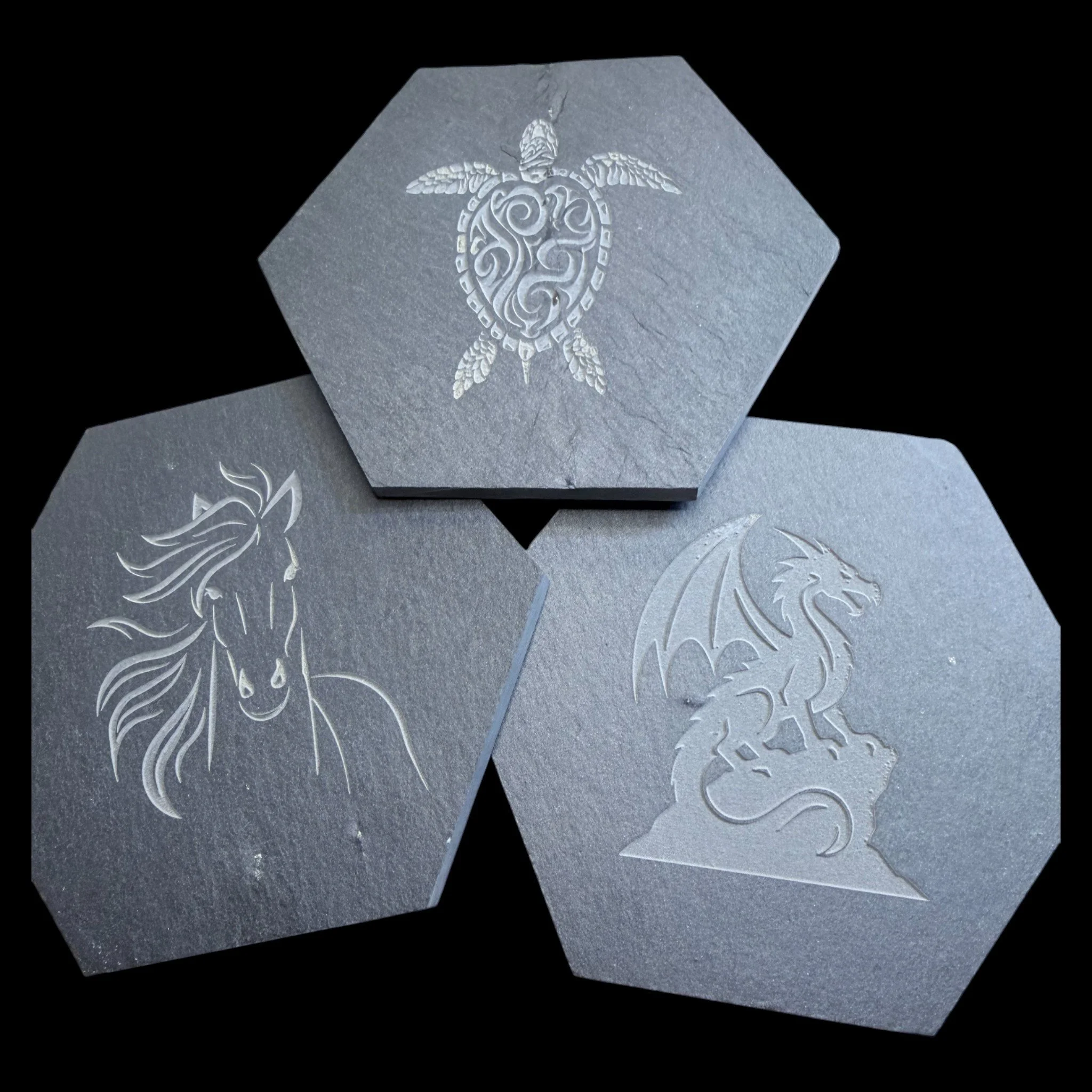 Matching Engraved Coasters