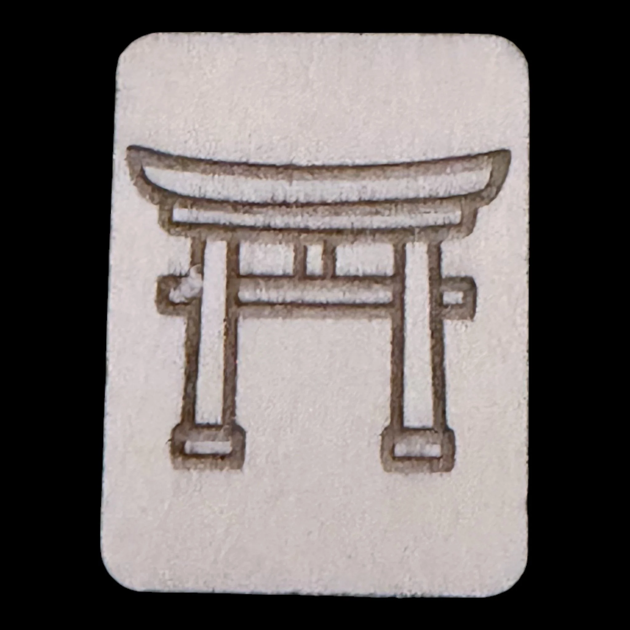 Temple – Handcrafted Engraved Wooden Mahjong Tiles - Various Sizes