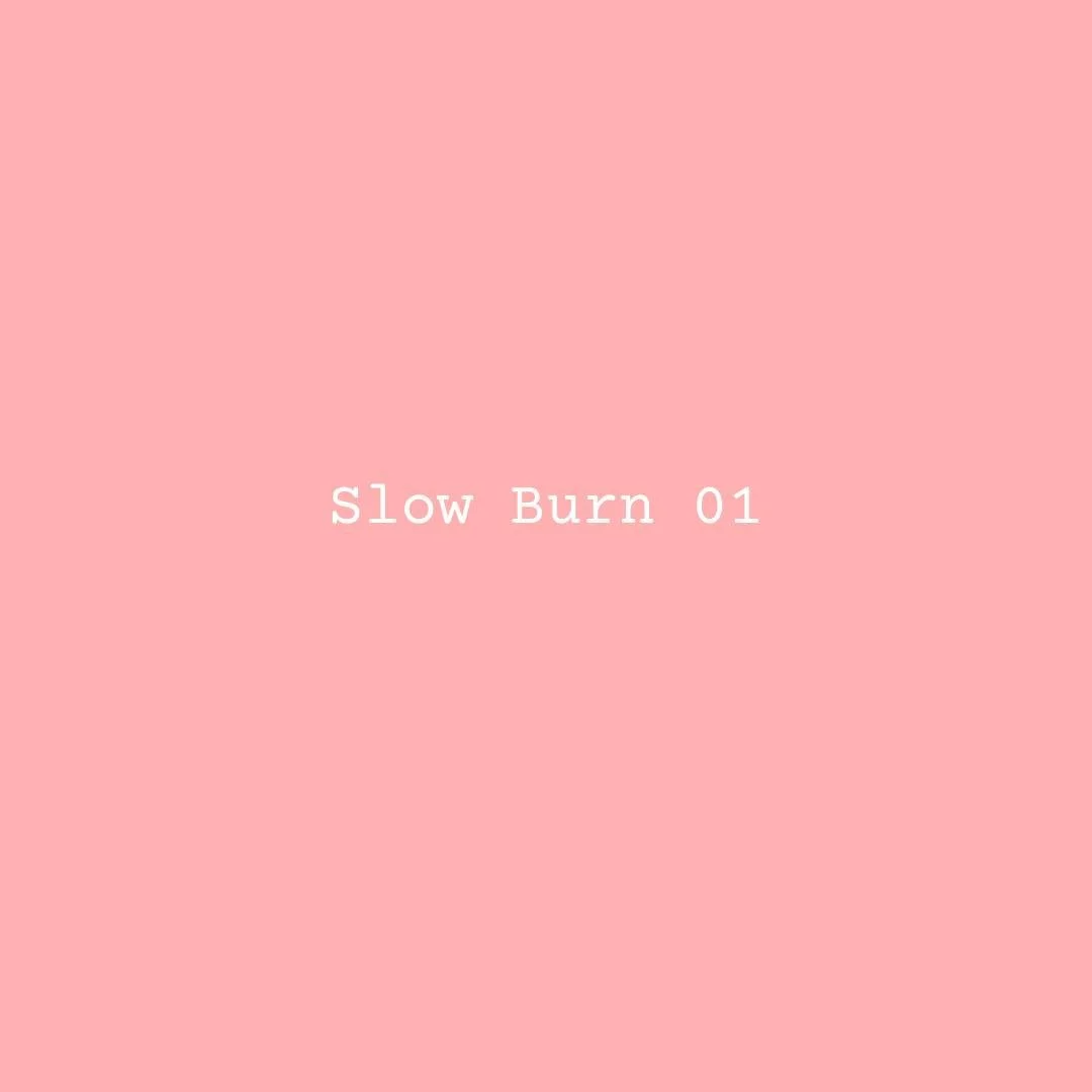 This is the beginning of a long-form series I&rsquo;ve been working on for a while now &mdash; called Slow Burn.

It&rsquo;s a blog for artists, and for anyone who believes (or is learning to believe) that meaningful work takes time.

Slow Burn is an