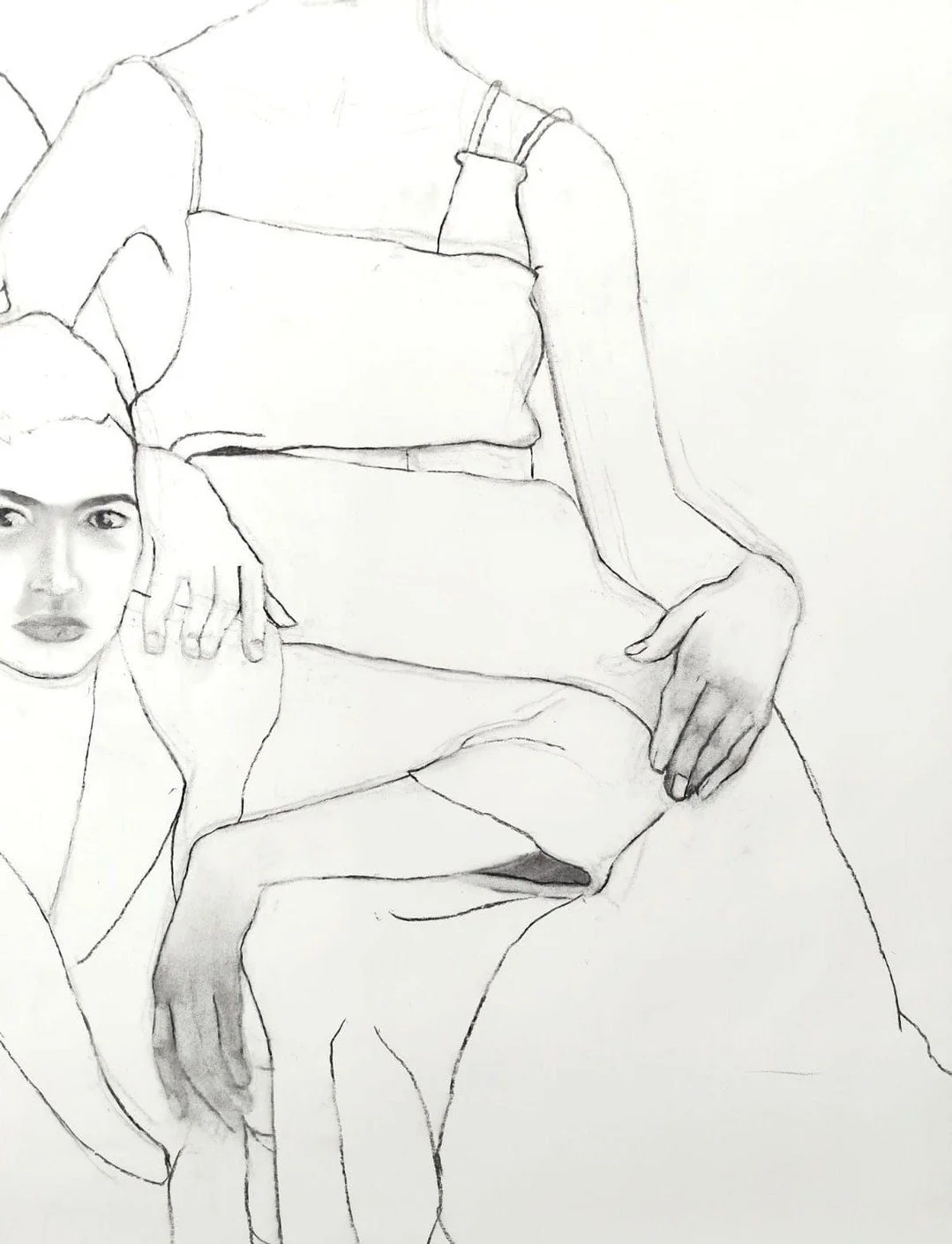 WIP detail.

#wip #workinprogress #drawing #studiopractice