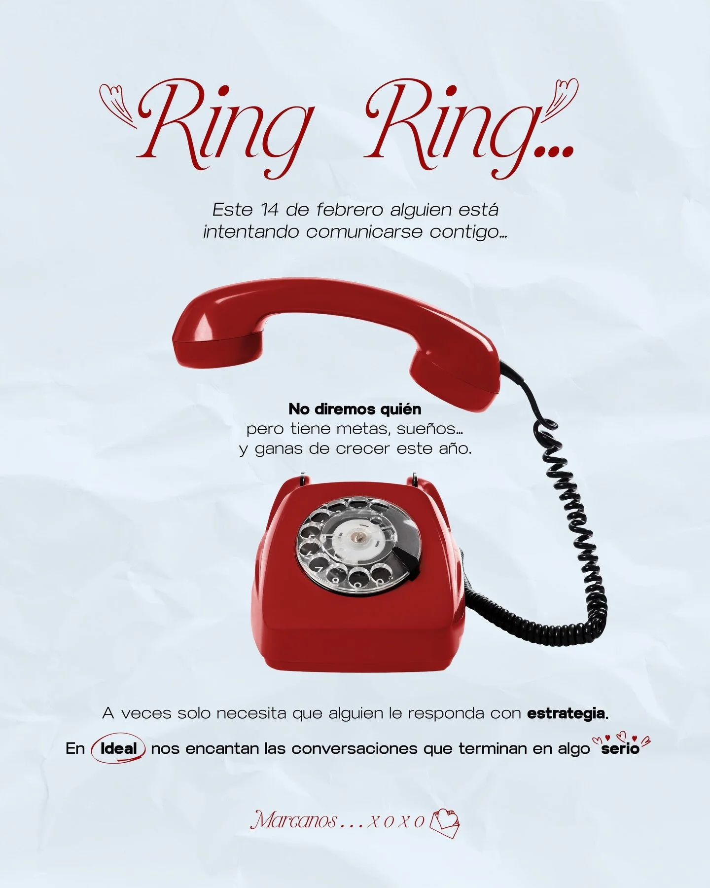 Relaciones serias, estrategias claras y resultados reales💘

Haz match con Ideal y llevemos tus redes al siguiente nivel. 📈✨

📲9995 28 13 28
idealmarketingagency.mx 

#sanvalentin #agenciamarketing #redessociales #estrategia
